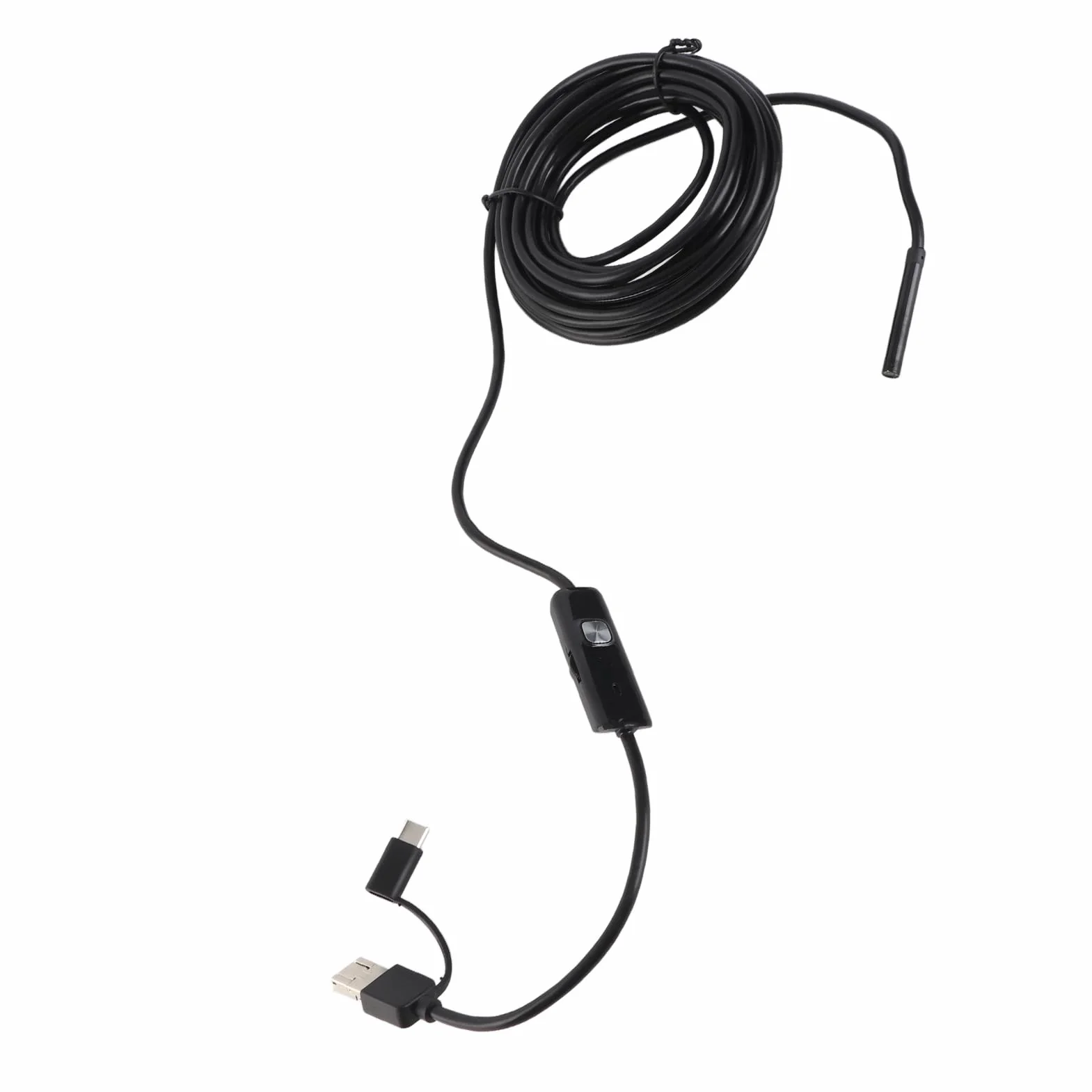 Endoskopowa Kamera Inspekcyjna 3 w 1 USB Wodoodporny Boroskop ze światłem LED
