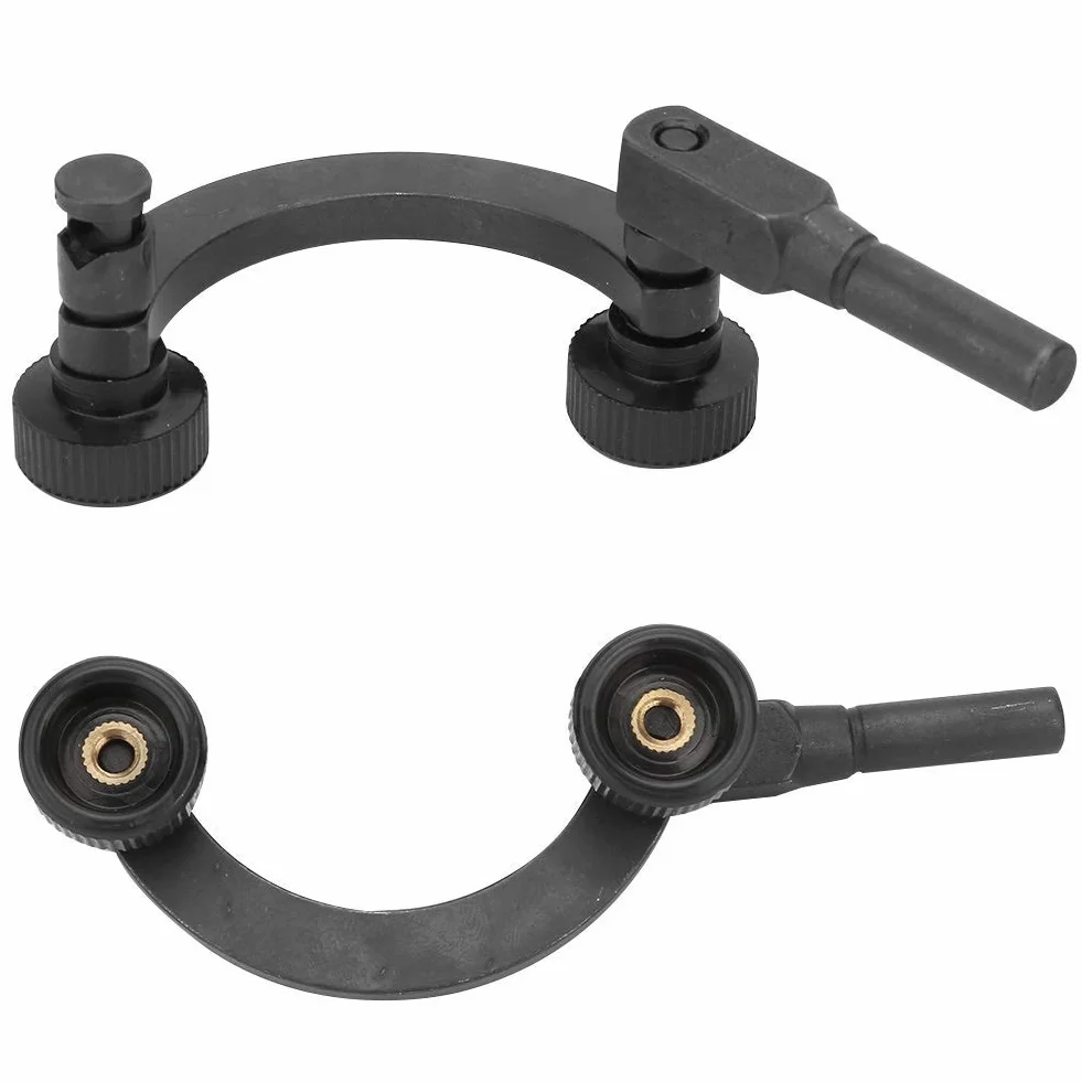 Uchwyt czujnika zegarowego 8mm Zakrzywiony Connect