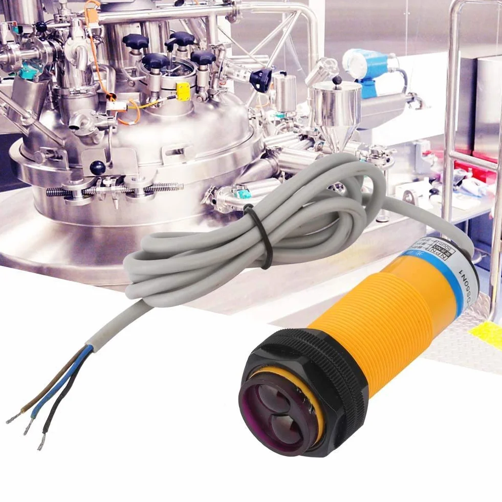 Czujnik zbliżeniowy na podczerwień E3F3-DS50N1 70 cm DC6-36V fotoelektryczny
