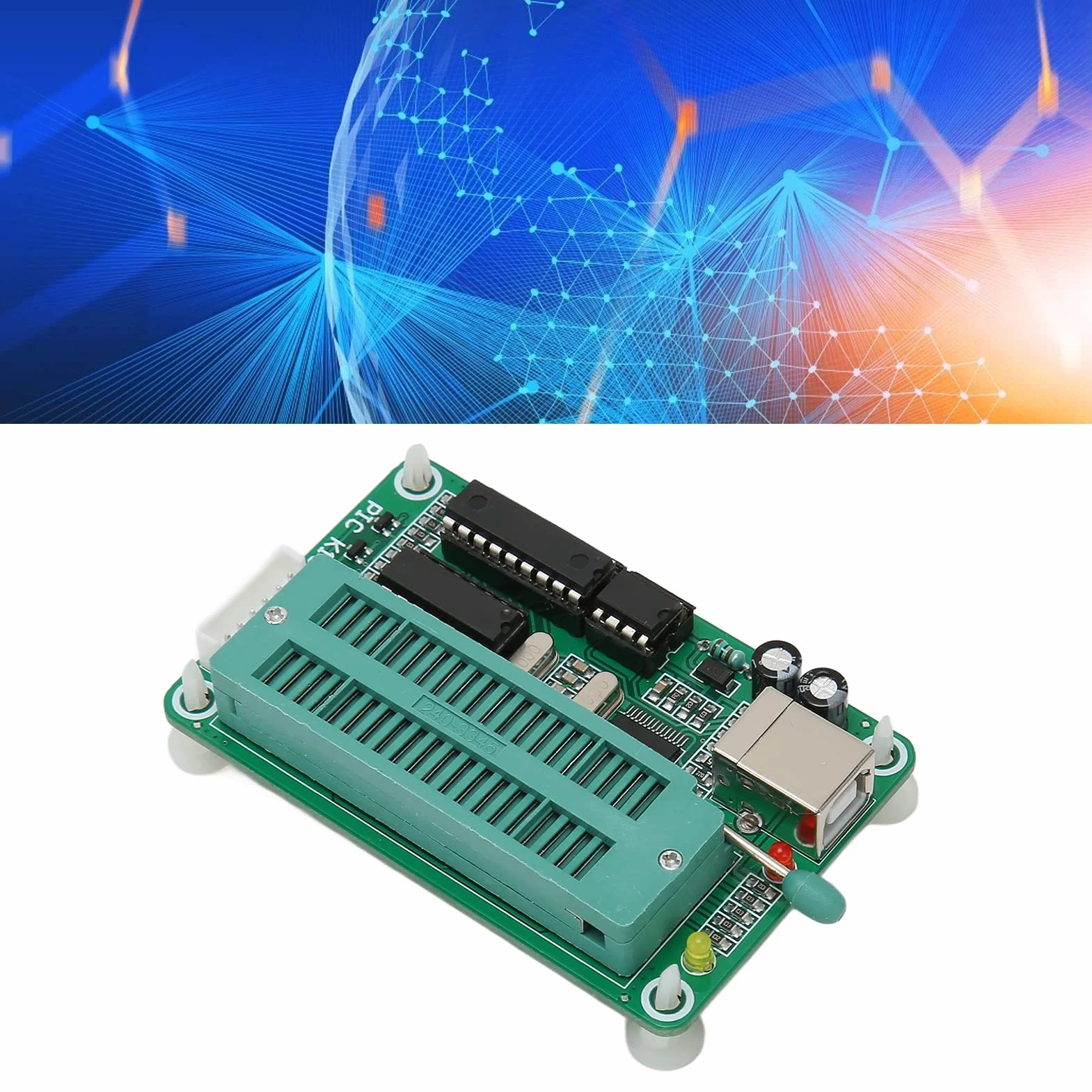 Mikrokontroler PIC K150, Programator USB z 40-pinowym Gniazdem do Programowania Dip Bezpośrednio Programuje Mikrokontroler 8 P do 40-pinowych Chipów Dip
