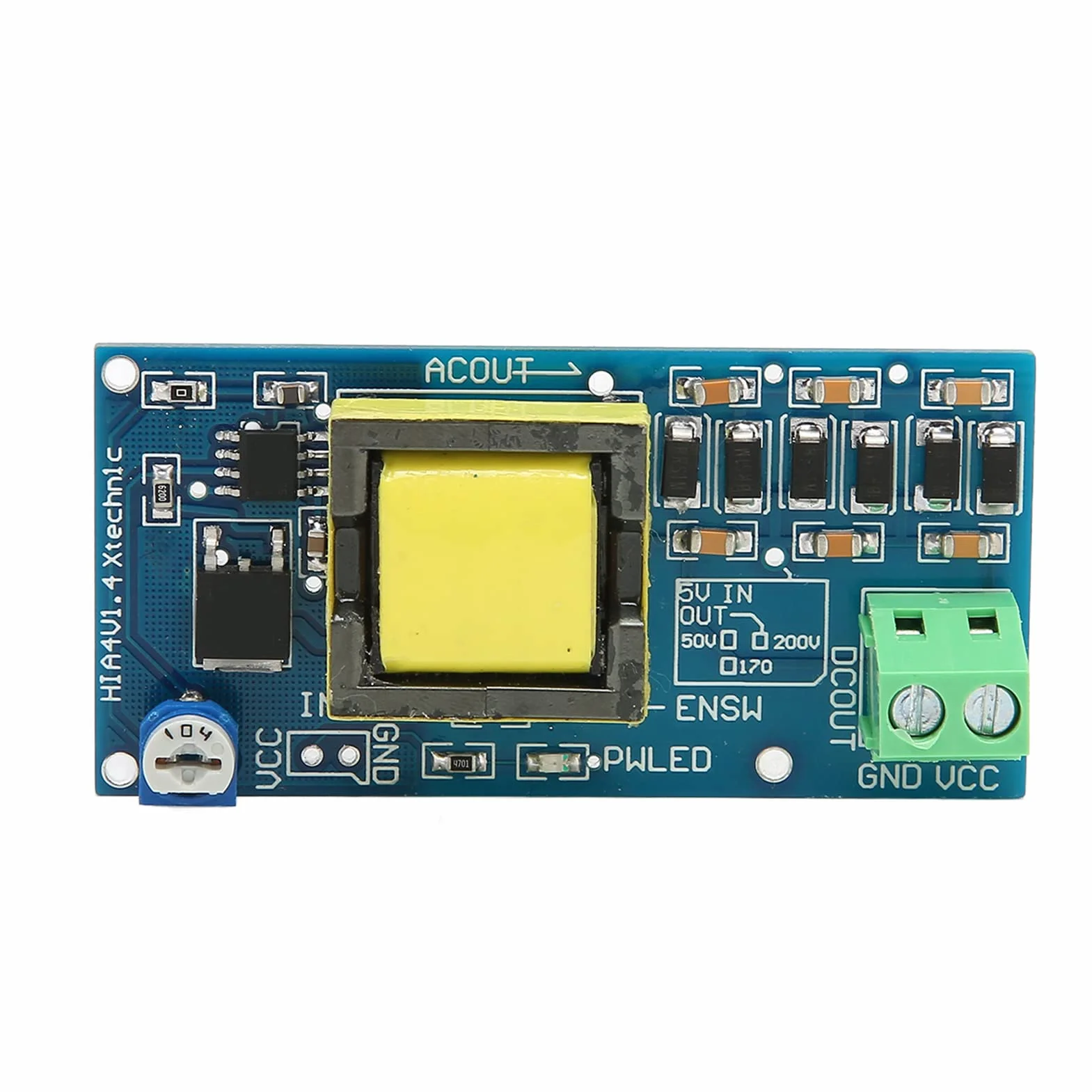 Moduł Konwertera Wzmocnienia Zasilania DC-DC z Napięciem Wejściowym 5 V-12 V do Napięcia Wyjściowego 350 V-1200 V