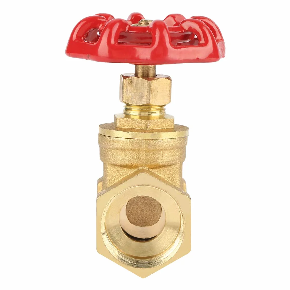 DN20 BSPP mosiężna zasuwa G3 / 4 obrotowy zawór śluzy 232PSI mosiężny zawór do wodnego oleju gazowego urządzenia mechaniczne industaril użytku domowego