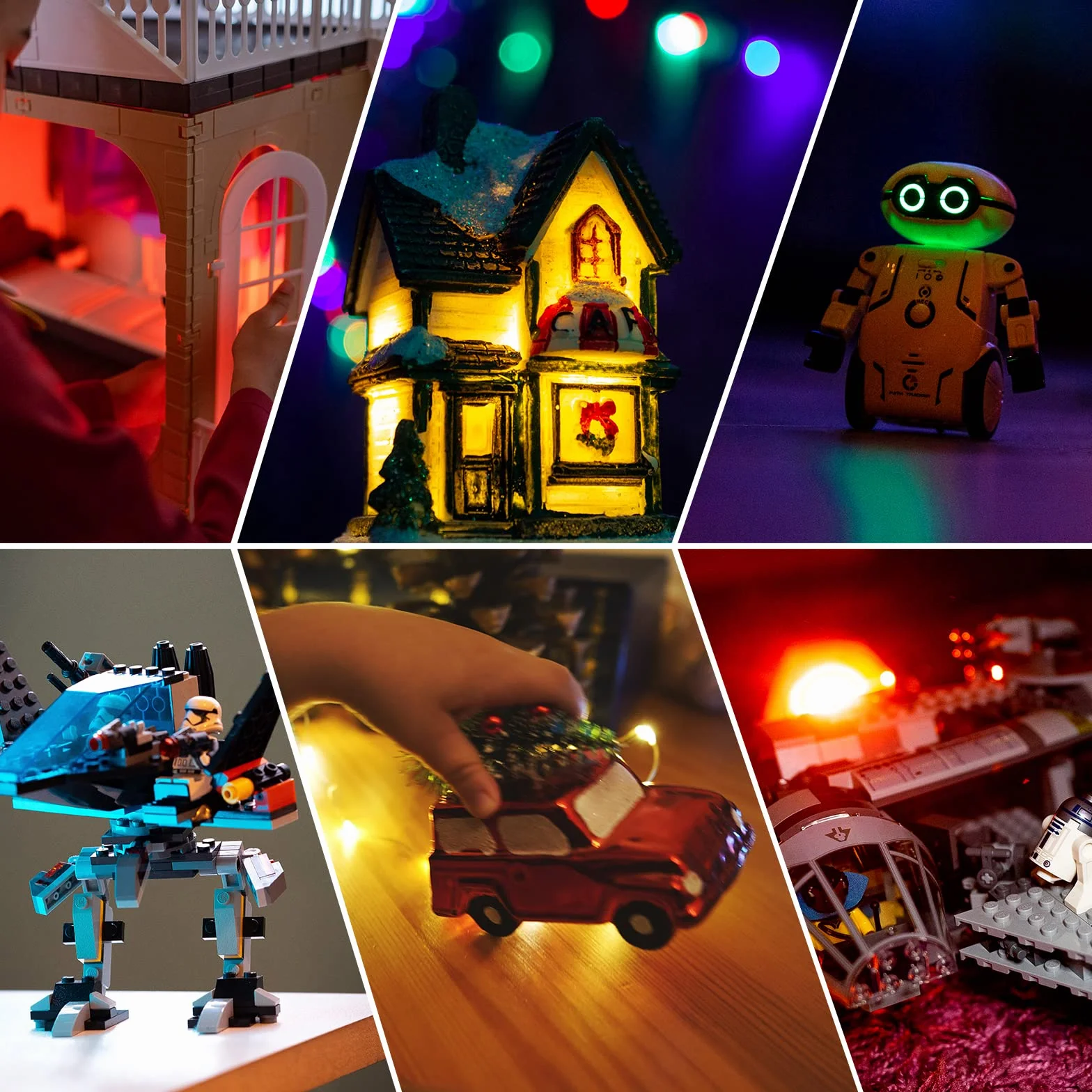 DiCUNO 20 szt. lutowane mini diody LED 0805, przewodowe diody SMD Mikro LED 16CM, do DIY, modelarstwa, układu modeli, dekoracji, kolor: biały