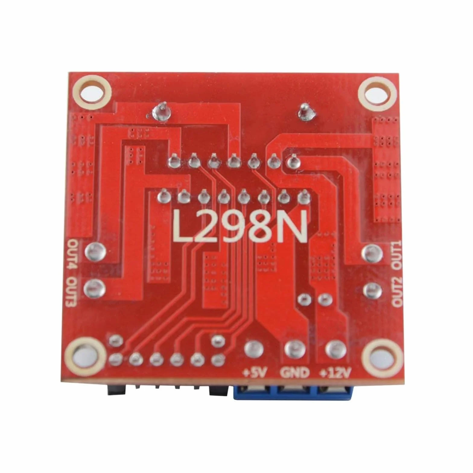 4 szt. L298N Motor Drive Controller Board moduł Dual H mostek DC moduł krokowy do Arduino