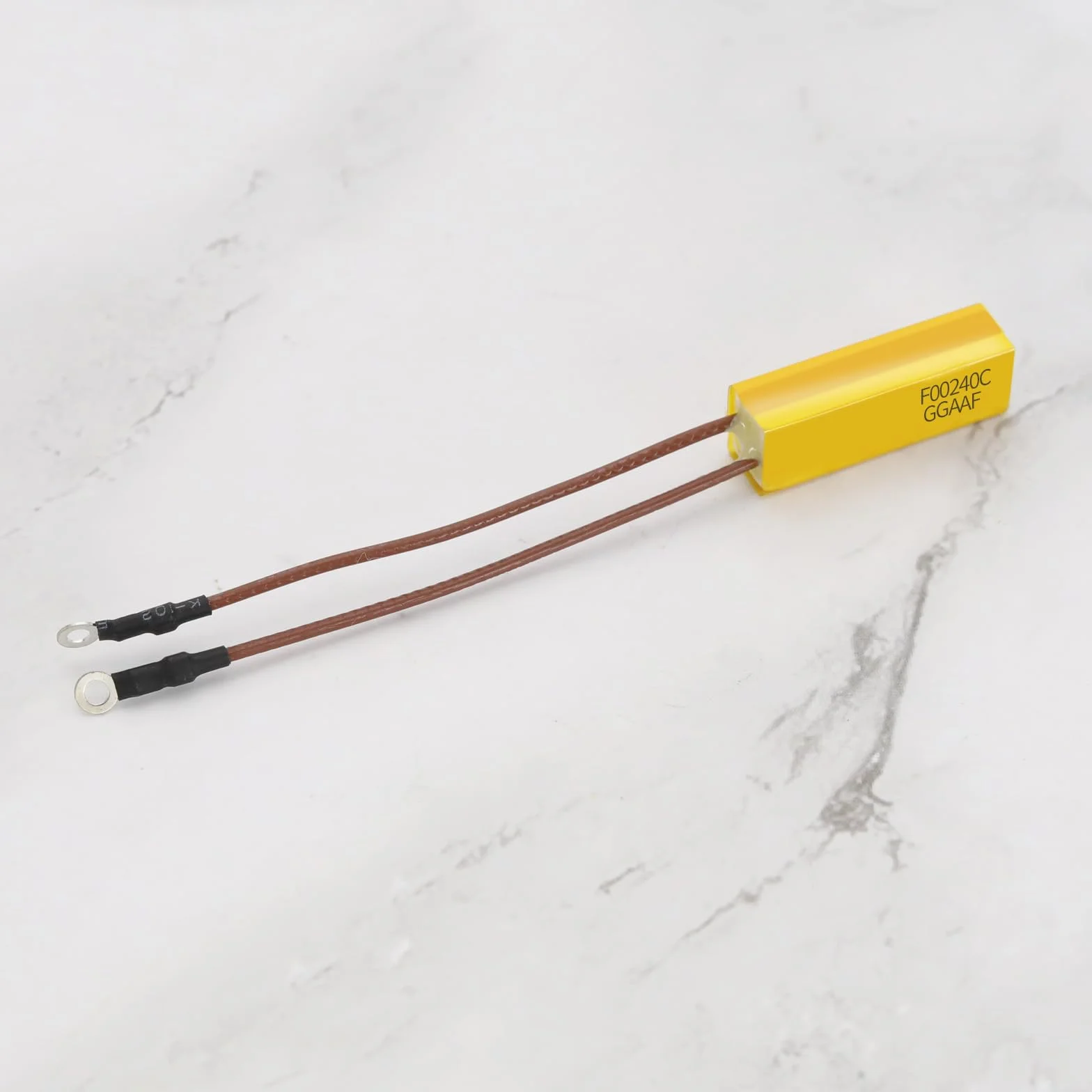 Create idea 2 szt. ceramicznych bezpieczników termicznych 10 A 250 V 240 ℃ kompatybilne z lokówką, prostownicą do włosów, ochrona przed przegrzaniem, drut ze stopu ABS