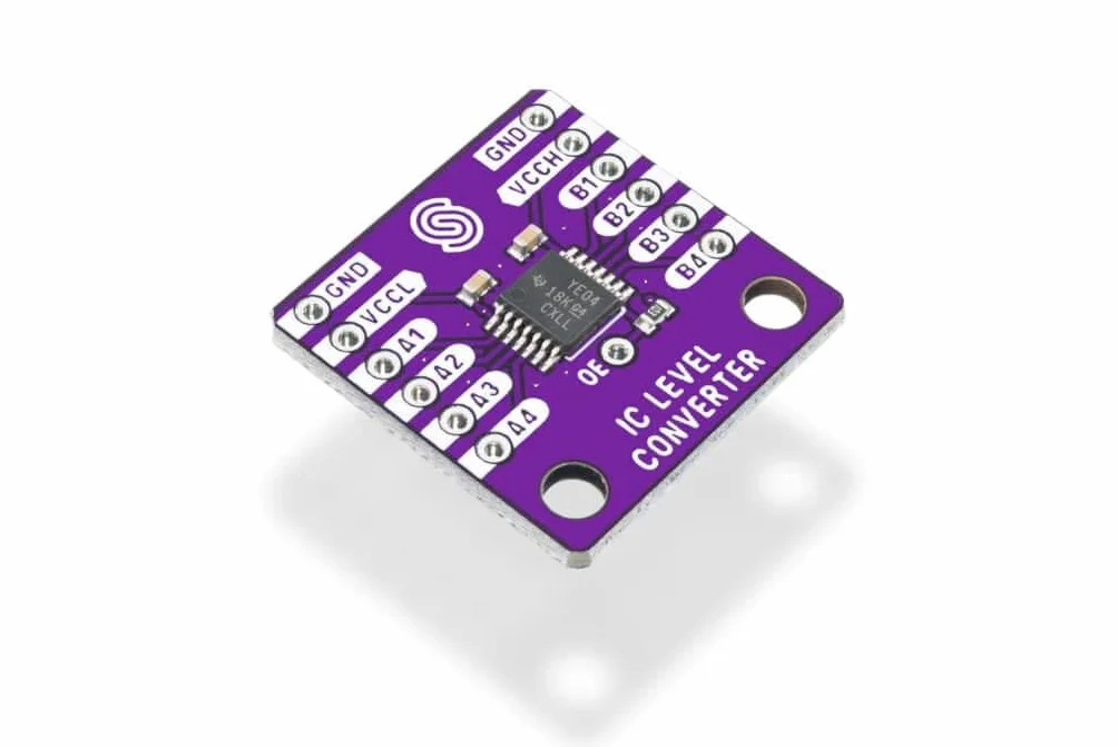 Soldered 4-kanałowy konwerter poziomu logicznego, TXS0104 Breakout Board | Made in EU | 333017