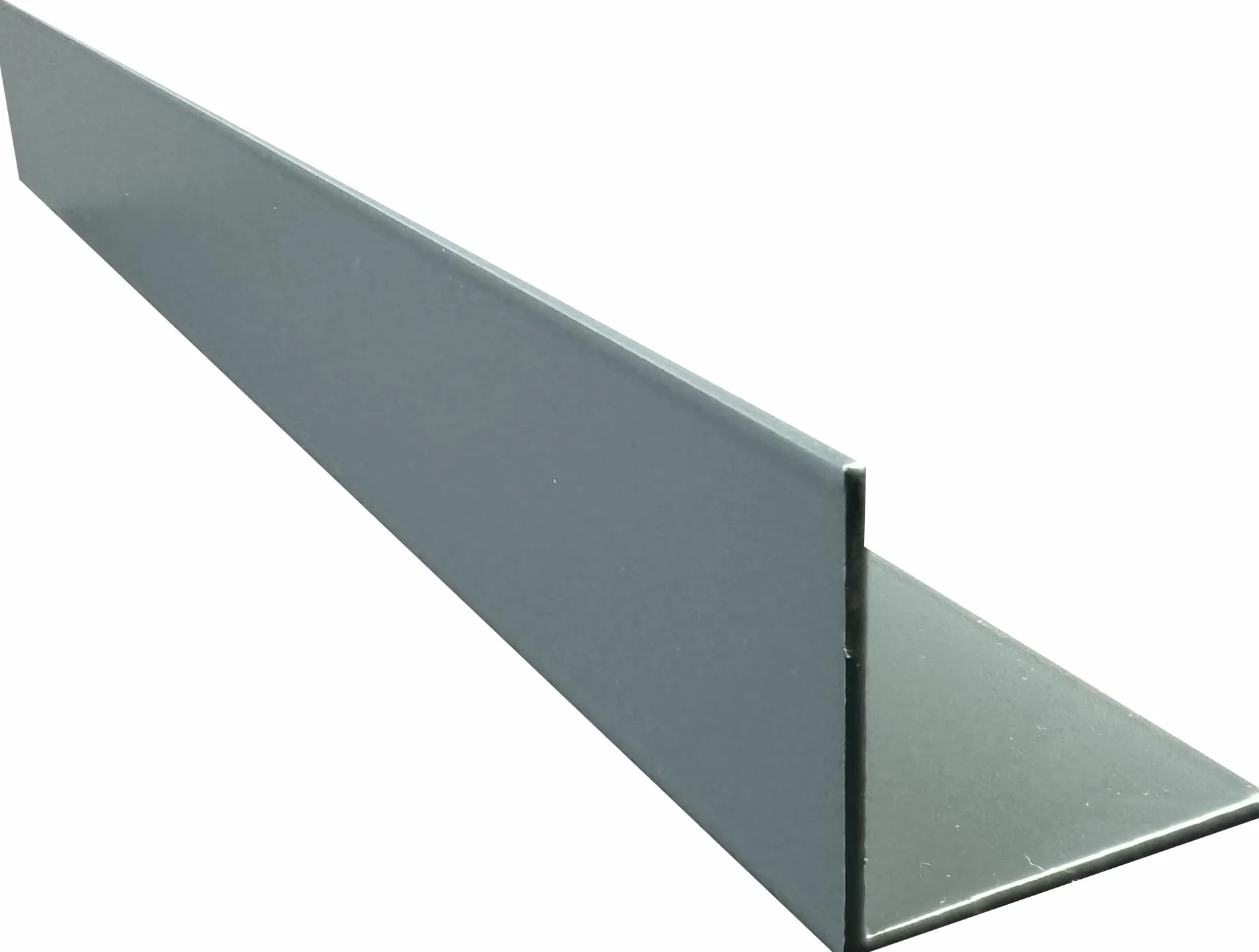 Aluminiowy kątownik powlekany proszkowo 10 x 10 x 2 mm 1000 mm RAL 7016 antracyt szary