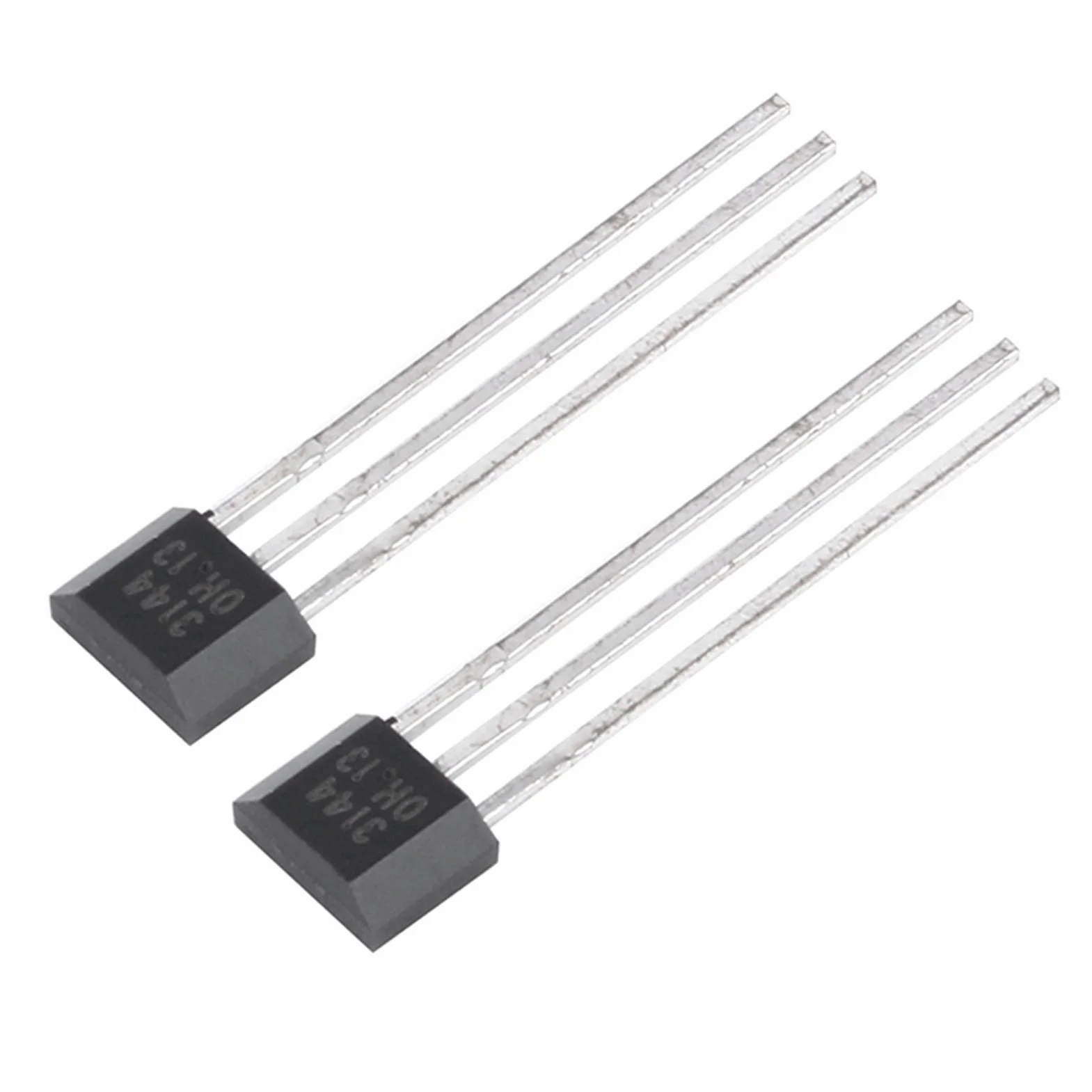 Respicefinem Czujnik Halla Magnetyczny 3144E Czujnik Halla T104 9. 0×6. 0×1. 0 10 sztuk dużo A3144 3144E Oh3144E efekt Halla przełączniki czujnika do 92Ua 3Pin Sip czujnik efektu
