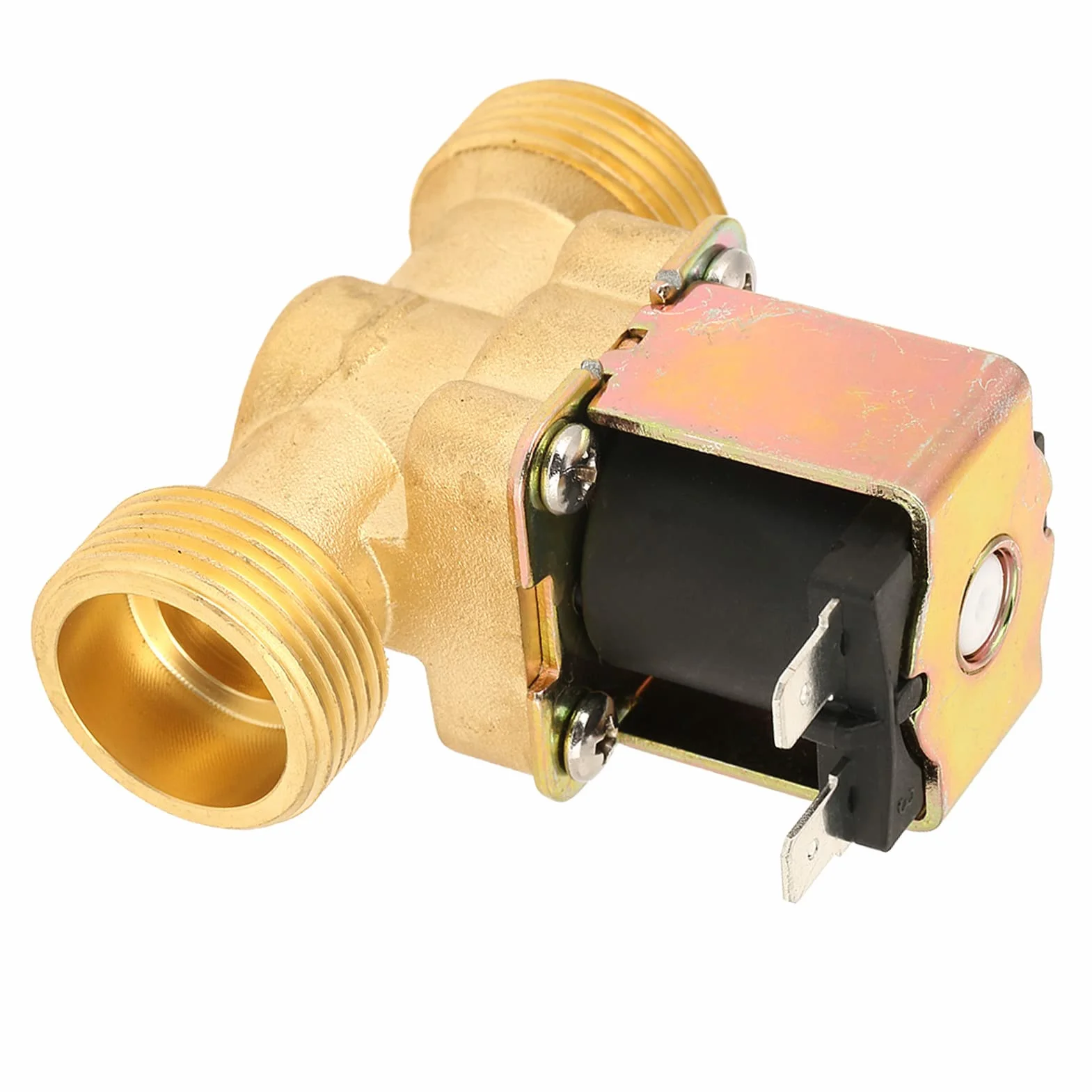 DC12V G3/4 Ventil Normal geschlossen Messing Elektrisch Magnetventil für Wasser