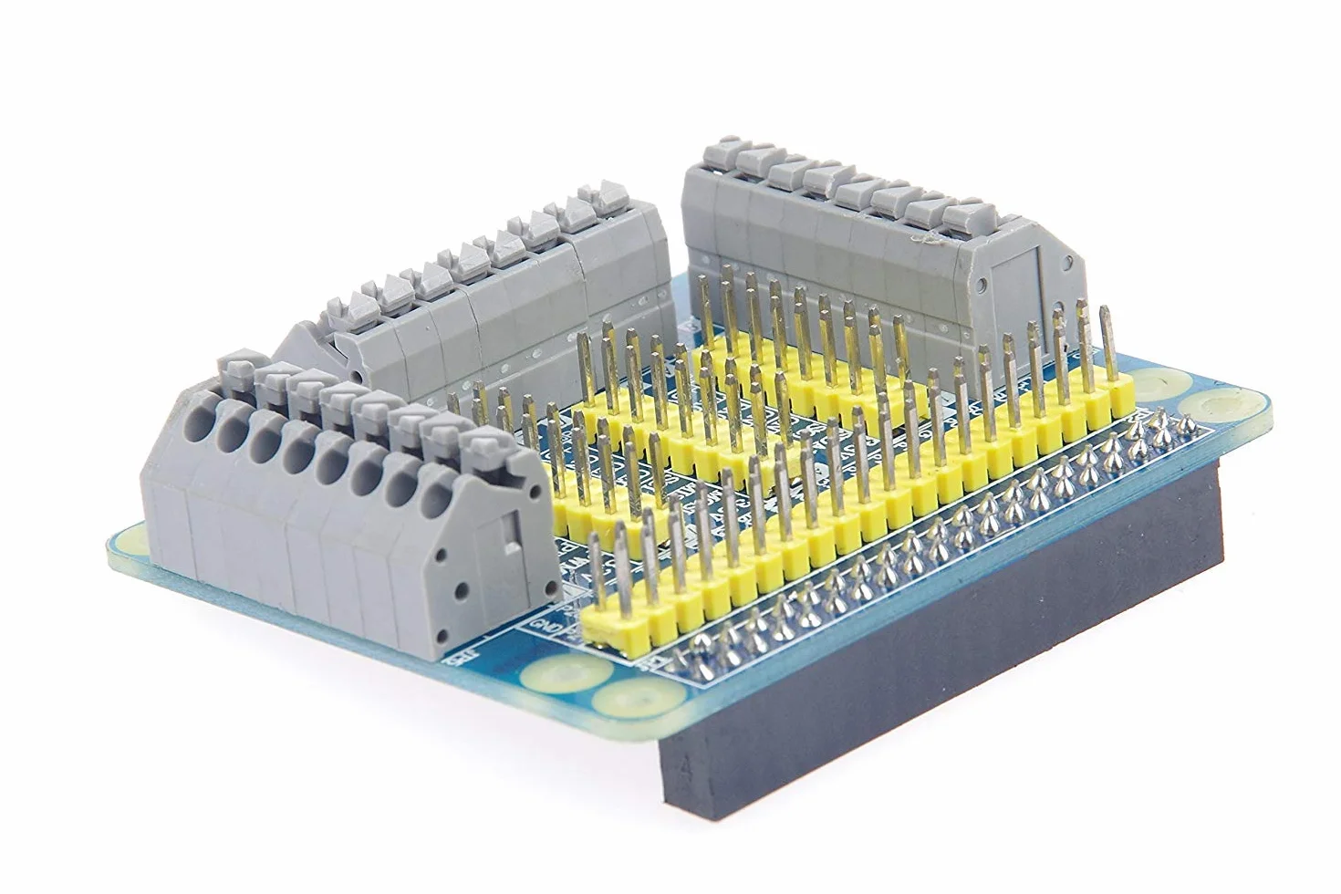 Raspberry Pi GPIO płytka rozszerzająca osłona do Pi 4B/3B/2 z zestawem śrub i kablem taśmowym