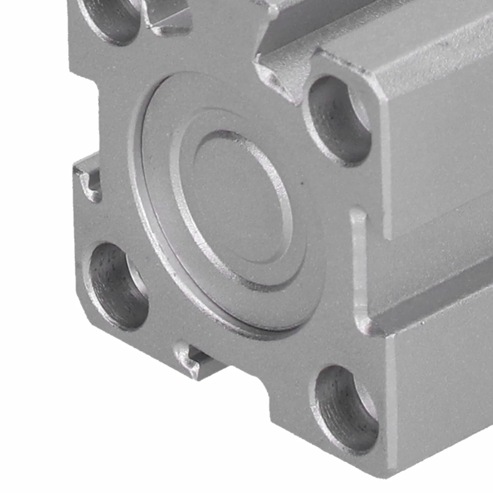FTVOGUE Cylinder Pneumatyczny 20 Mm Dwukrotnie Działający Siłownik Powietrza Łatwa Instalacja Krótki Skok Duża Siła Wyjściowa Łatwa w Użyciu Odpowiednia dla Małej Przestrzeni Cylinder Aluminium
