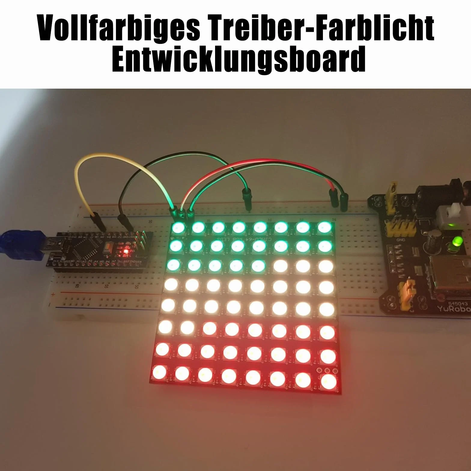 Panel matrycowy U 64 LED CJMCU-8 x 8 moduł WS2812 5050 RGB sterownik kolorowe światło Arduino Raspberry