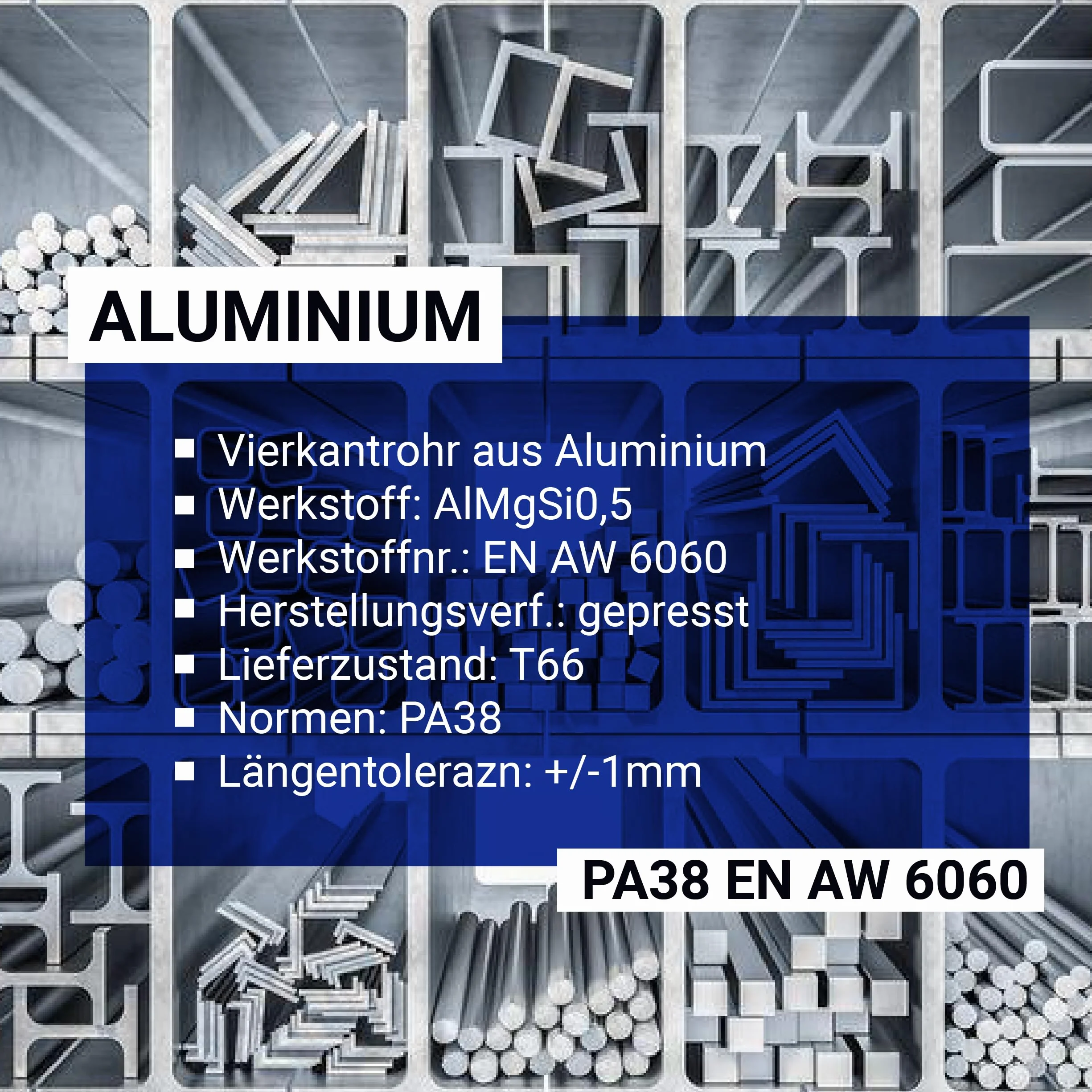 Profil Konstrukcyjny Aluminium 30x30 mm Rowek 8 mm Długość 50 cm Anodowany Odporny na Korozję GAL - INDUSTRIAL