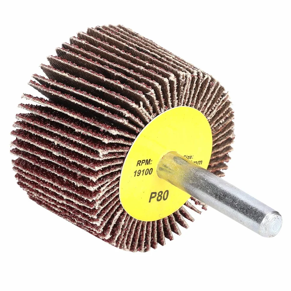 Krążek Listkowy 40 Tarcz 40 Mm 10 Szt. Ściernica Listkowa z Trzpieniem 6 Mm