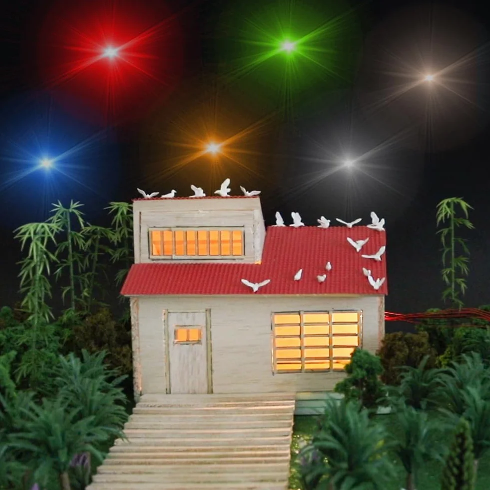 Joycabin 50 sztuk 1206 mikro diod LED SMD 0805 z kablem PTFE 16 cm do majsterkowania