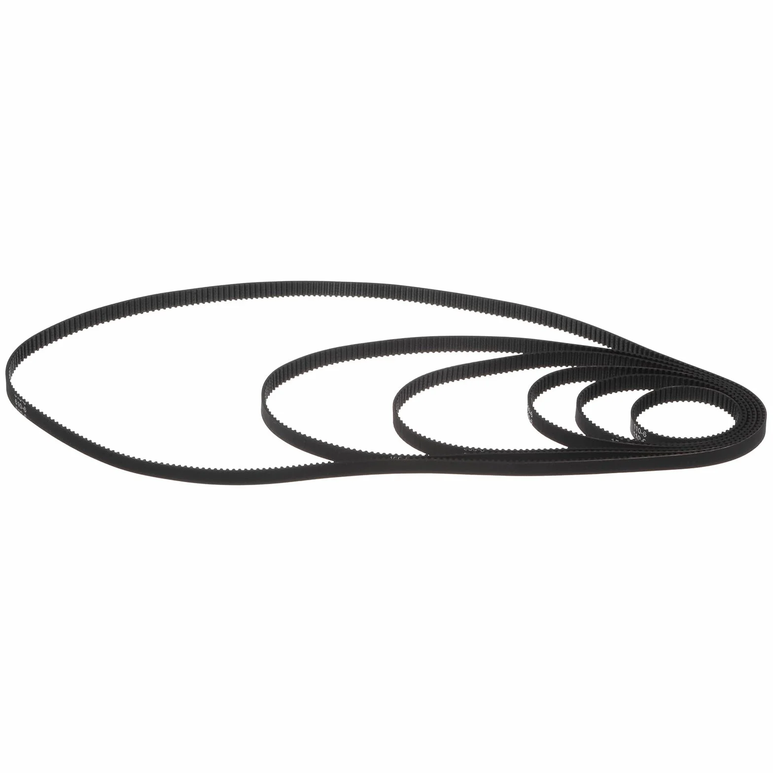 QUARKZMAN Pasek rozrządu 2GT Closed Loop o szerokości 6 mm, różne długości: 110 mm, 158 mm, 200 mm, 300 mm, 400 mm, 610 mm, do drukarek 3D