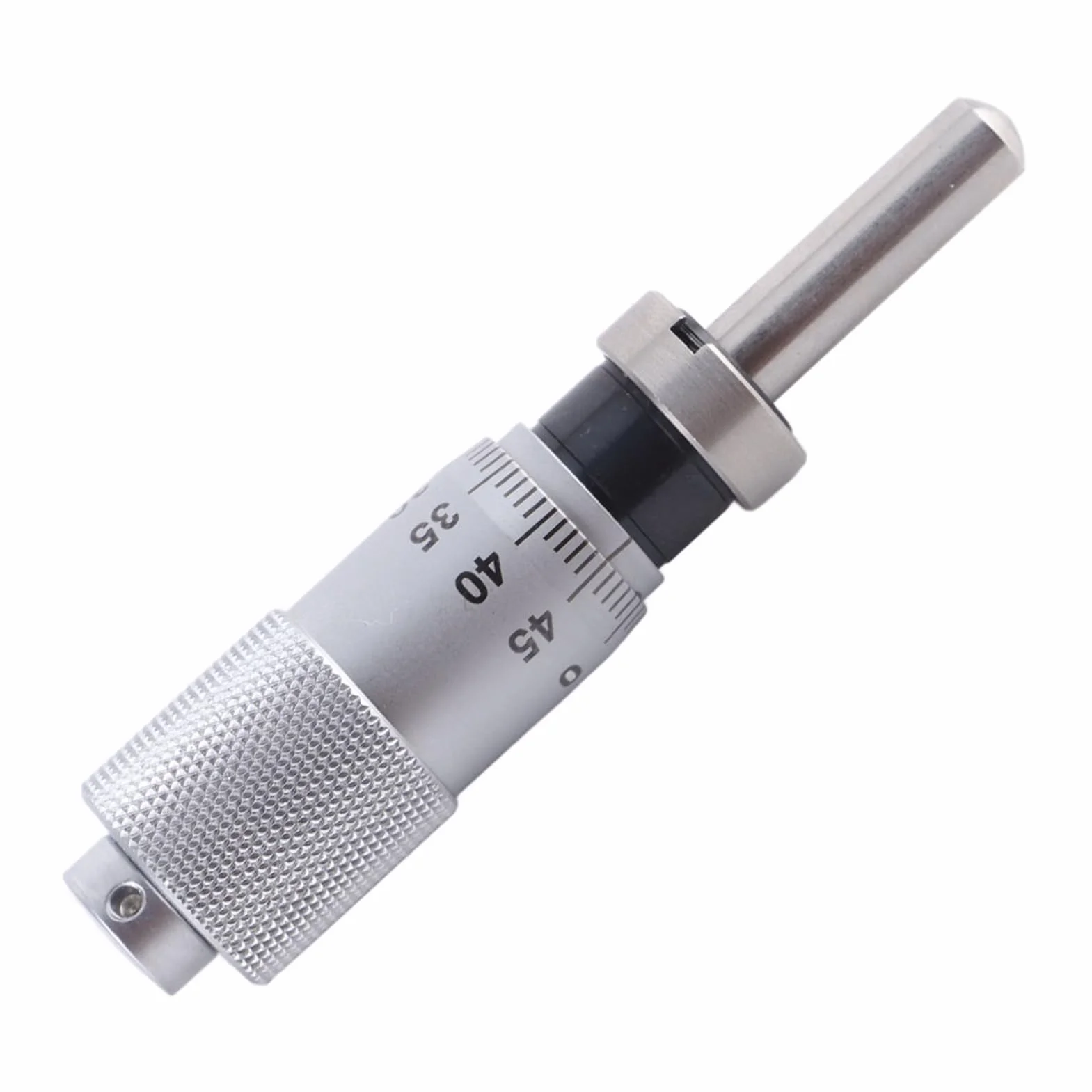 Głowica mikrometru 0-13 mm, metalowy mikrometr narzędzie pomiarowe do precyzyjnego tuningu różnych przyrządów dokładności (głowica kulowa z nakrętką)