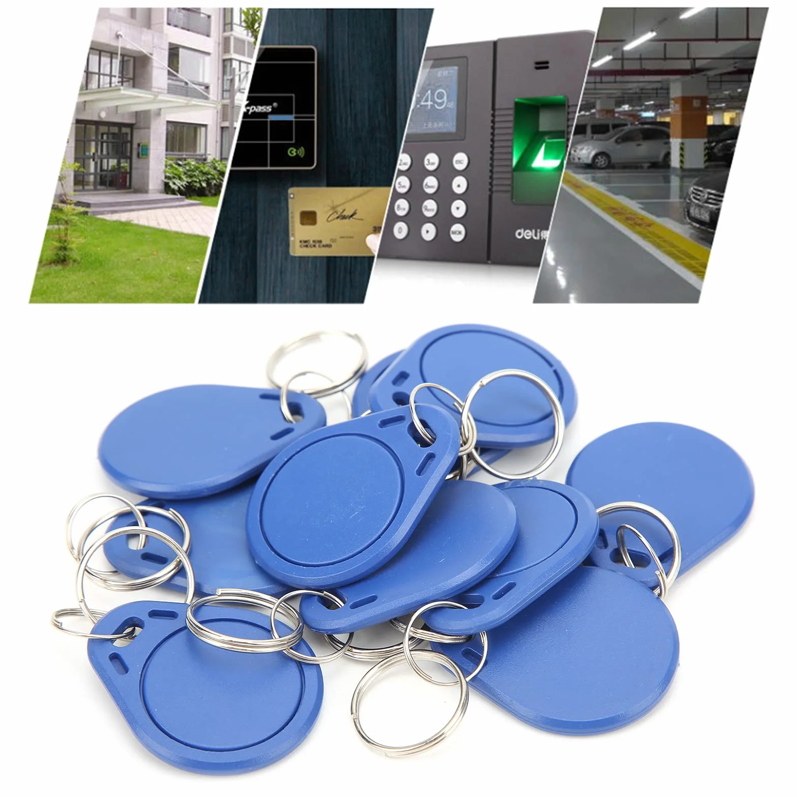 T5577 RFID Key Fob 125kHz 10 sztuk karty zbliżeniowe znaczniki kluczowe