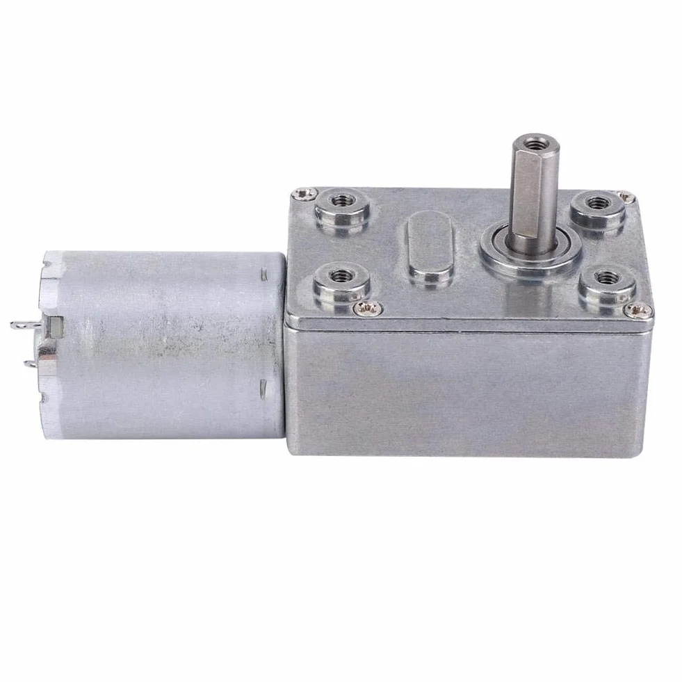 DC12V Schneckengetriebemotor Motor mit großer Torsionsdrehzahlreduzierung für mehrere Zwecke(5RPM)