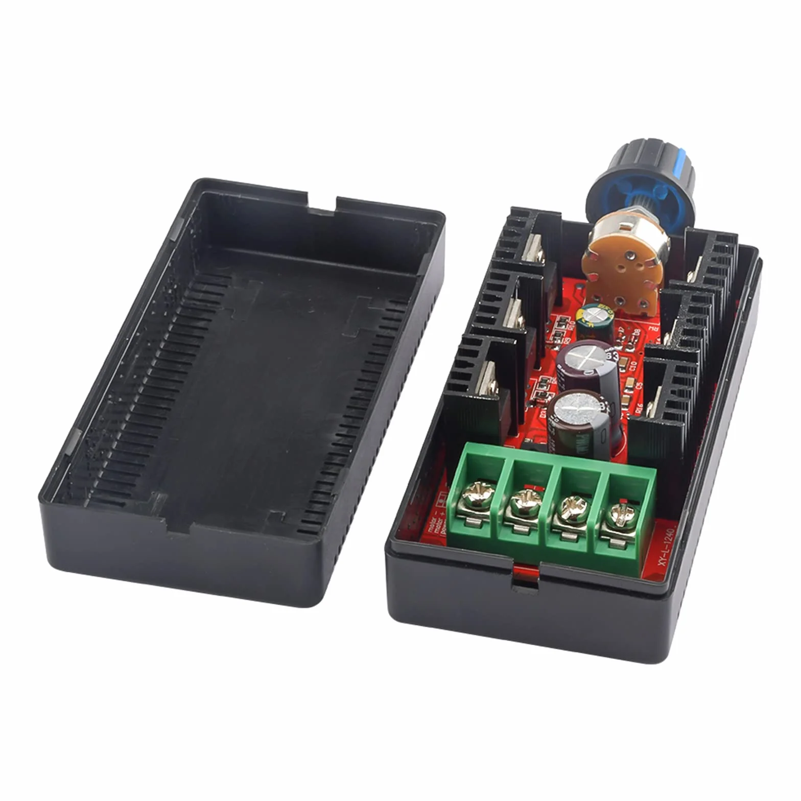 Aideepen Regulator prędkości obrotowej silnika DC 12V 24V 48V 2000W 40A PWM