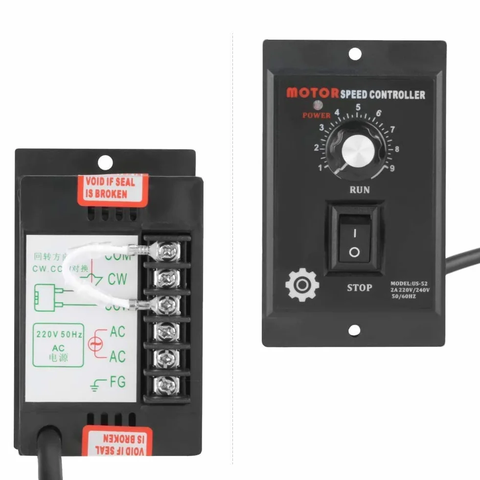 400W AC 220V regulator prędkości silnika do przodu i do tyłu regulowany regulator prędkości silnika elektryczny regulator prędkości silniki 230v