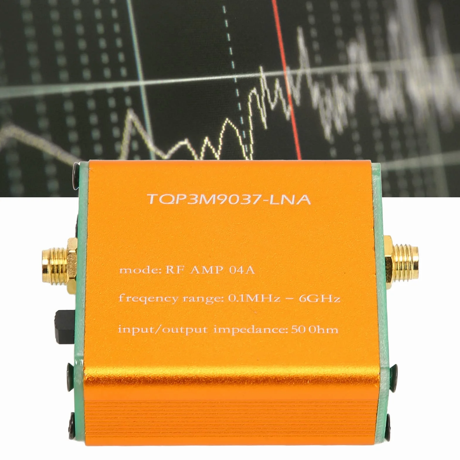 Wzmacniacz Niskoszumowy 0,1 MHz-6 GHz 20dB Moduł Przedwzmacniacza Mocy RF