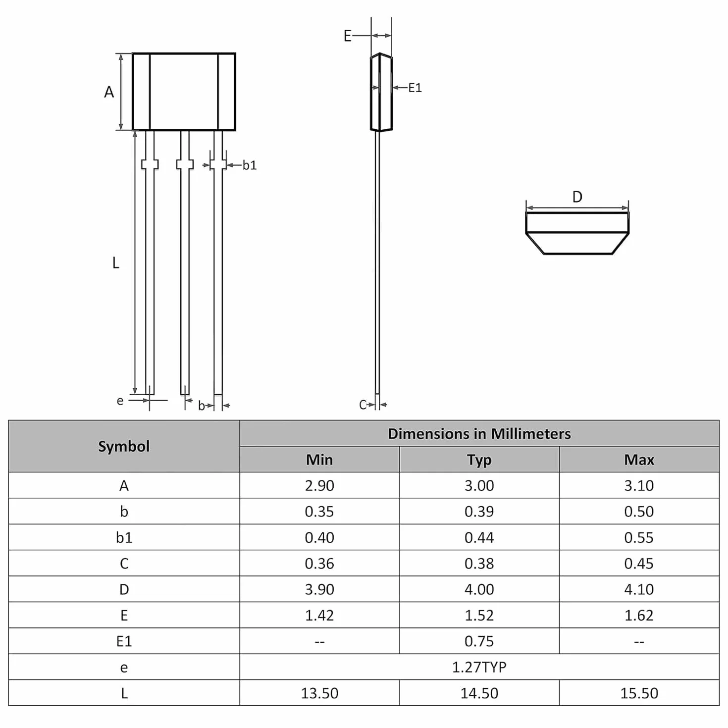 Respicefinem Czujnik Halla Magnetyczny 3144E Czujnik Halla T104 9. 0×6. 0×1. 0 10 sztuk dużo A3144 3144E Oh3144E efekt Halla przełączniki czujnika do 92Ua 3Pin Sip czujnik efektu