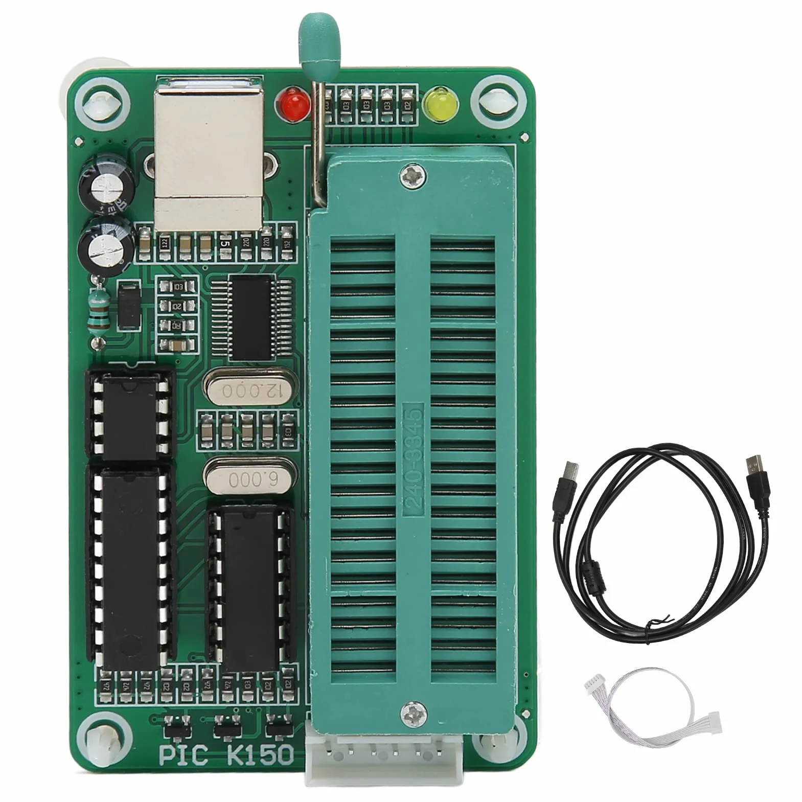 Mikrokontroler PIC K150, Programator USB z 40-pinowym Gniazdem do Programowania Dip Bezpośrednio Programuje Mikrokontroler 8 P do 40-pinowych Chipów Dip