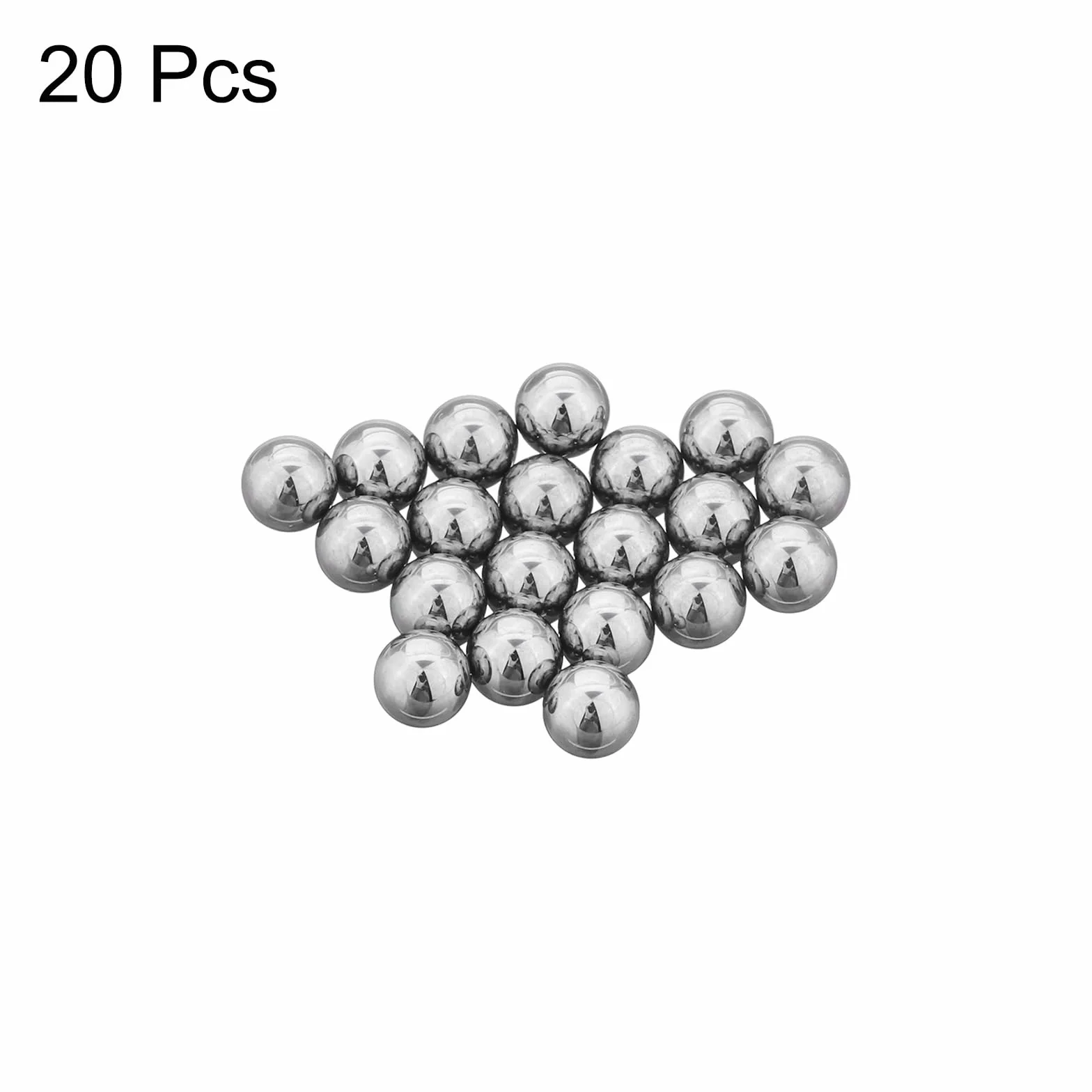 QUARKZMAN 20 szt. łożyska kulkowe ze stali wolframowej 2,5 mm węglik wolframu precyzja kula G5