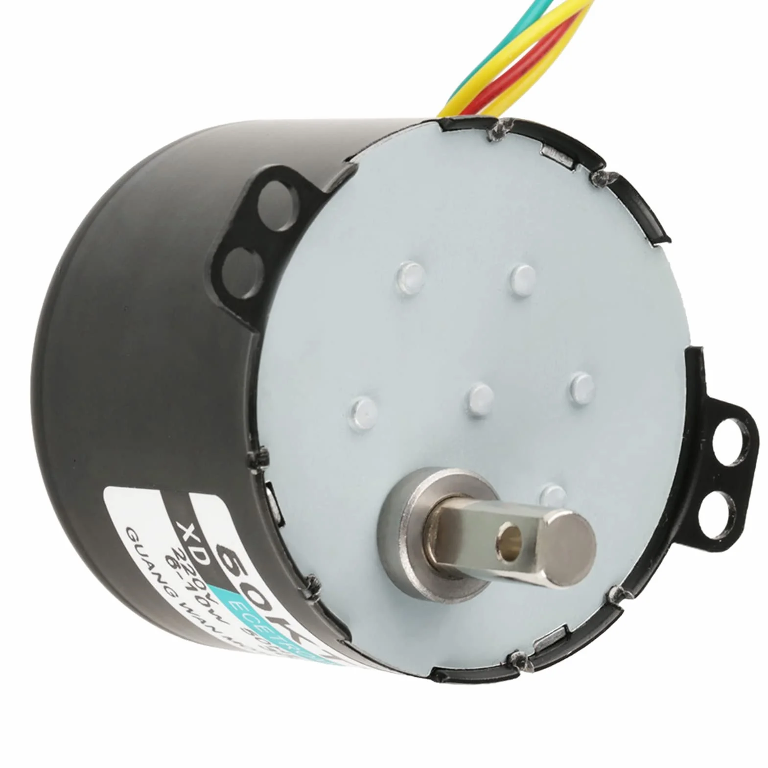 AC 220V synchroniczny silnik przekładni CW/CCW z redukcją momentu obrotowego 5-50RPM 6-10W miniaturowy silnik synchroniczny (30 obrotów)