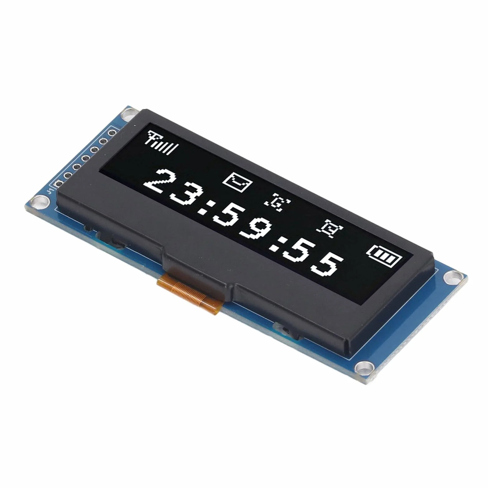 Karta wyświetlacza cyfrowego, interfejs SPI I2C 3,3 V, moduł wyświetlacza 2,23 cala, cienka warstwa organiczna, wysoka elastyczność dla urządzeń elektronicznych do majsterkowania