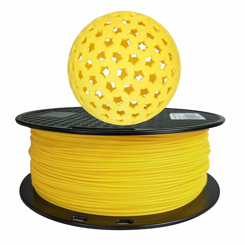 CC3D PLA Max (PLA+) żółty filament 1,75 mm 1 kg do drukarki 3D