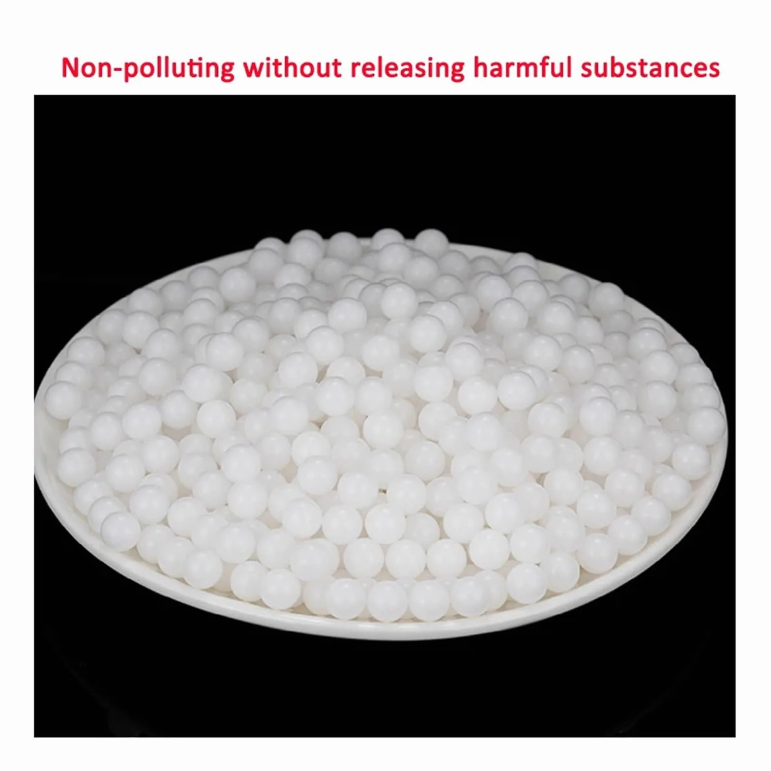 Precision Solid POM Plastic Ball Diameter 2/3/4/4.5/5/6/6.35/6.95/7/8/9/10~50.8mm Bearings Rolling Bead Polyoxymethylene White (Size : 3mm (100pcs))