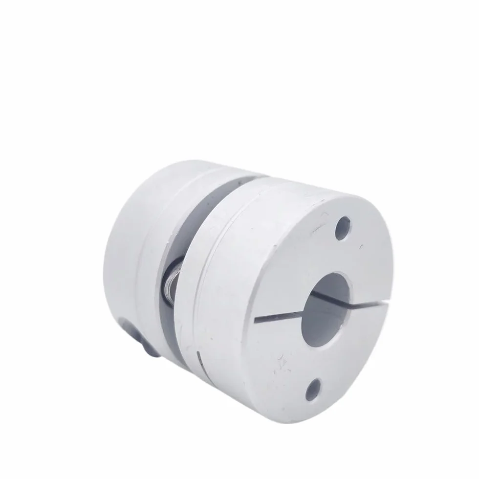 Aluminum Alloy D34L32 Single Diaphragm Step Servo Motor Coupling Elastic Joint 34x32mm Ball Screw Shaft Coupler moment obrotowy(14X14mm)