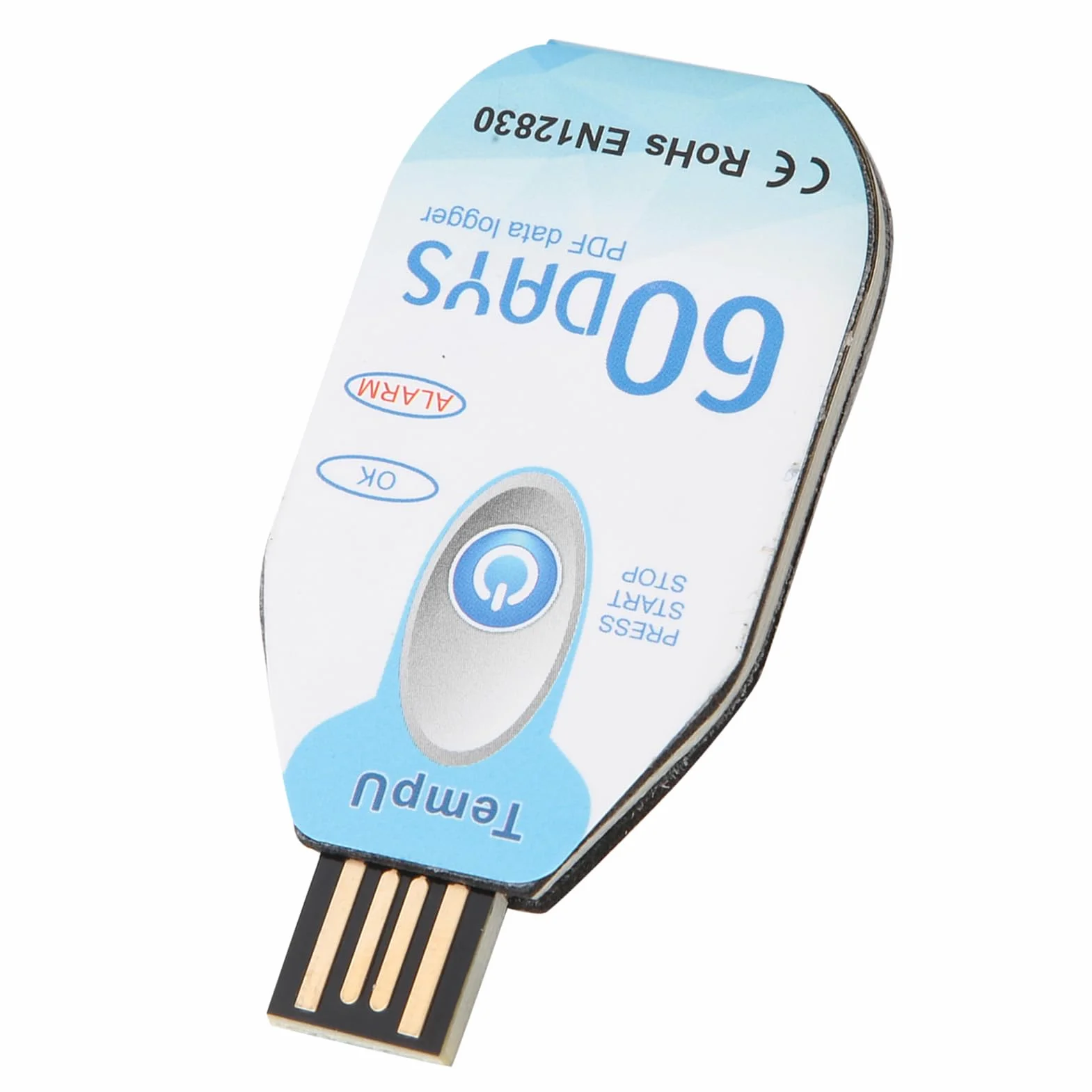 Temperatur- und Feuchtigkeits-Logger USB PDF Report 10000 Punkte