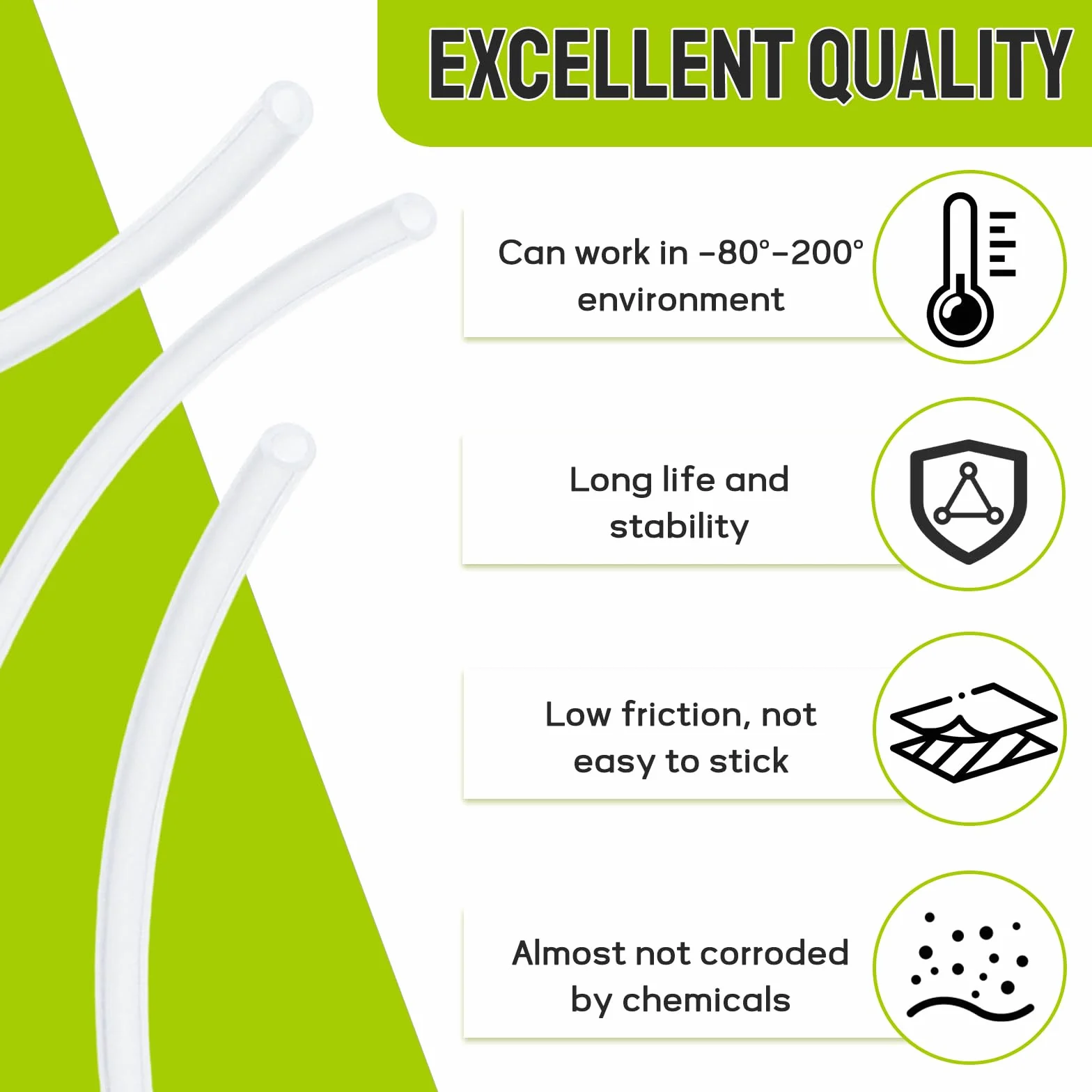15-metrowy przewód PTFE z nożyczkami, 2,5mm ID × 4mm OD rurka PTFE, wąż teflonowy do drukarki 3D 1,75 mm, wąż teflonowy do serii Bambu Lab i Creality K1/K1 Max/Ender 3V3