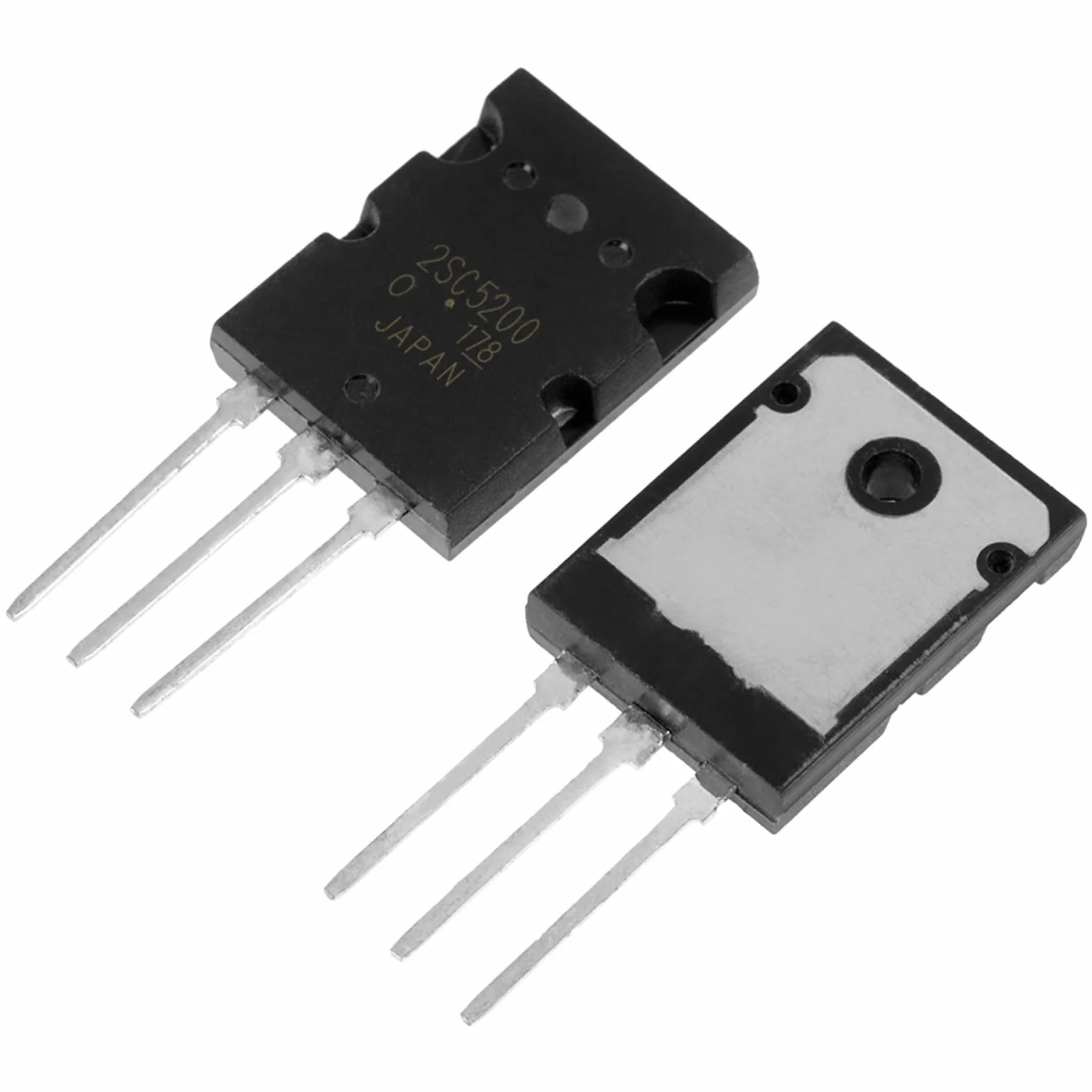 5 x + 5 x 2SC5200 tranzystor audio, 5 par czarny 2SC5200 połączenie wysokiej wydajności