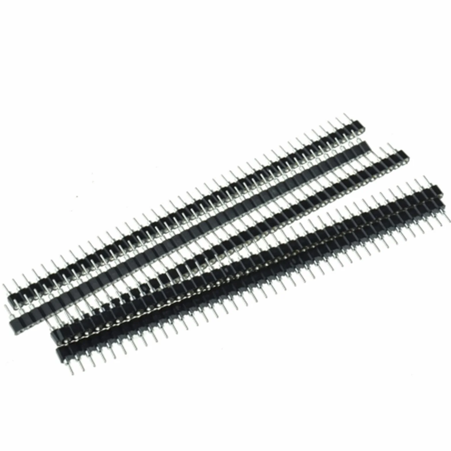 Nikou 5 sztuk 2.54mm Round Hole Header 40Pin Socket Connector do płytek drukowanych