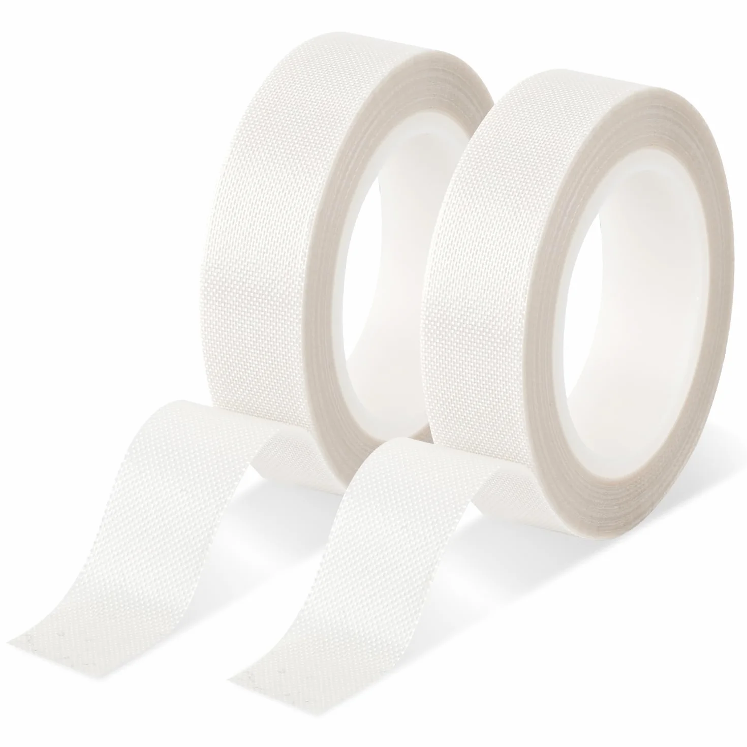 Taśmy PTFE 1,5cm x 10m 2 Rolki Taśma Przesuwania Szuflad Odporna na Skrzypienie Ochrona Powierzchni Drewna (Biała)
