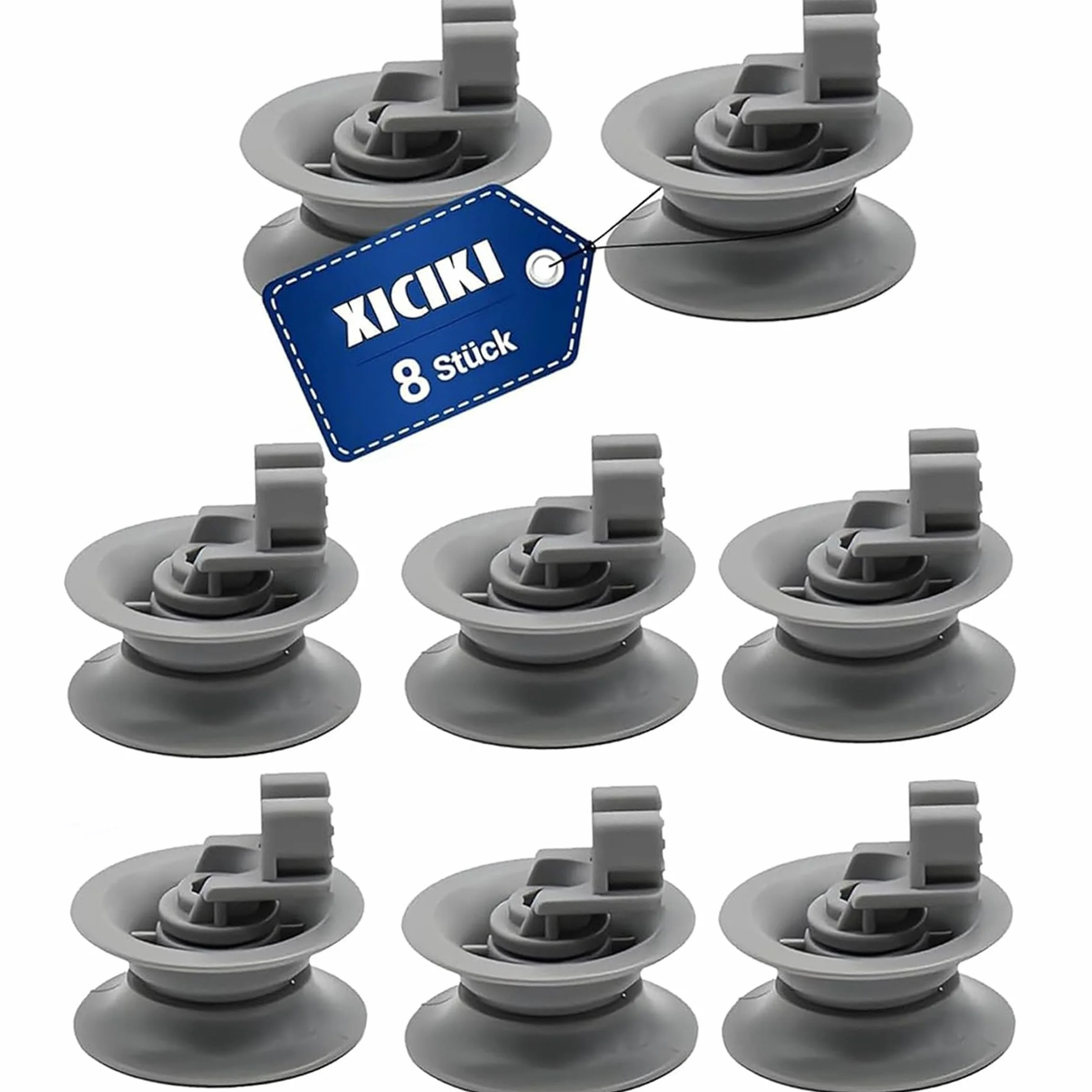8 kółek do kosza zmywarki, 30 mm kółka do zmywarki, kółka do górnego kosza zmywarki, kółka do górnego kosza zmywarki do naczyń do Bosch, Siemens, Neff, Beko