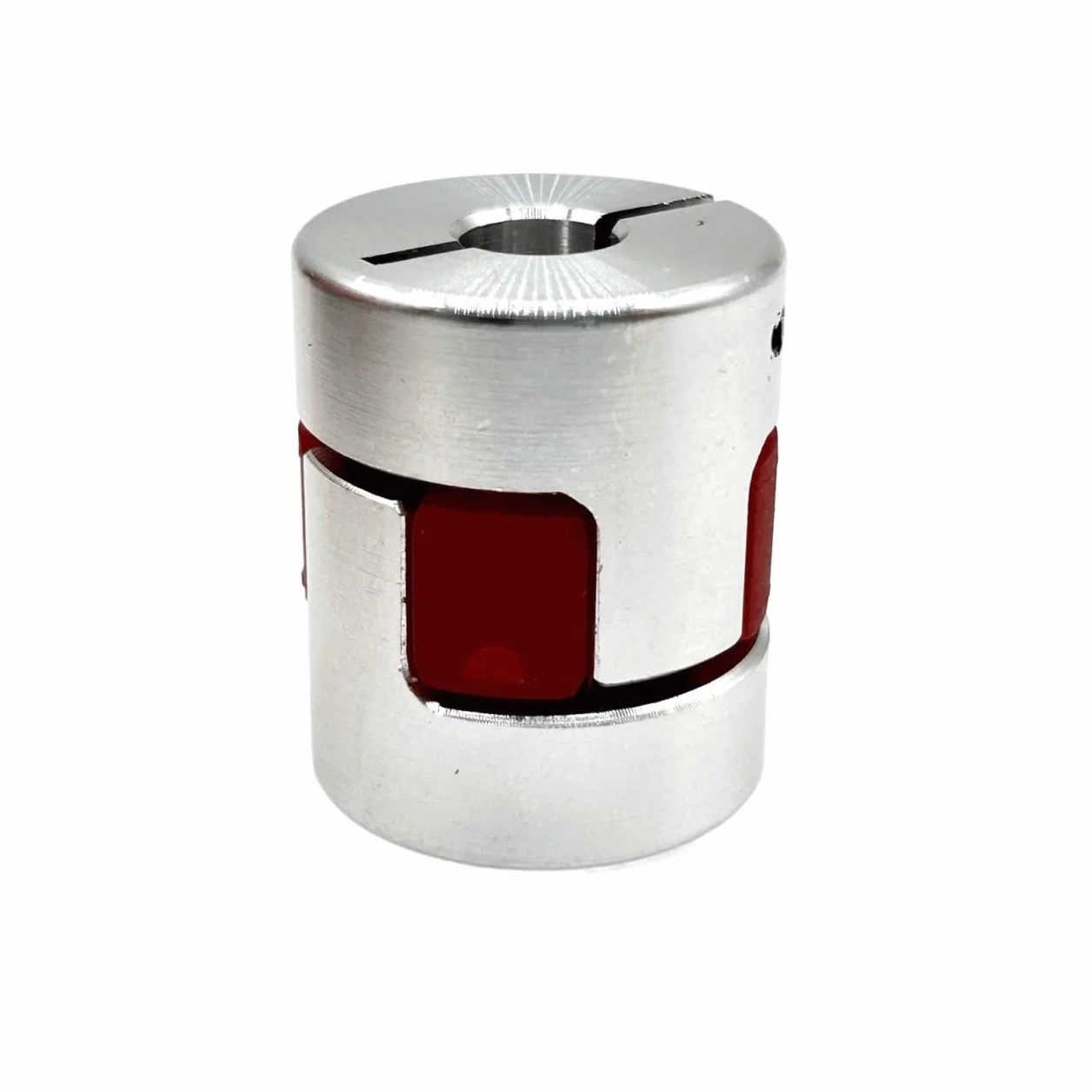 D14 L22 łącznik aluminiowy Plum elastyczny wał sprzęgło silnika pełna gumowa podkładka wtyczka (5 mm do 5 mm)