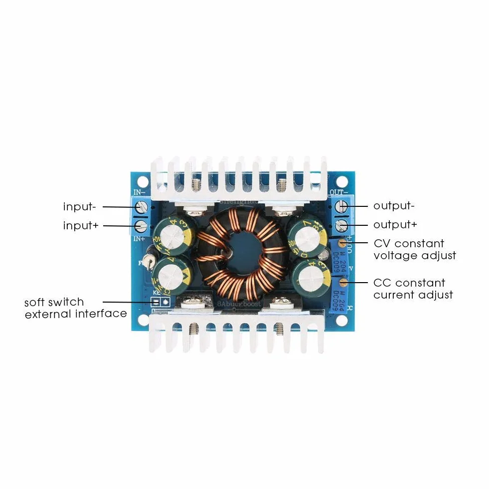 Regulowane zasilanie DC 5-30 V do 1,25-30 V 0,2-10 A automatyczny regulator napięcia Boost