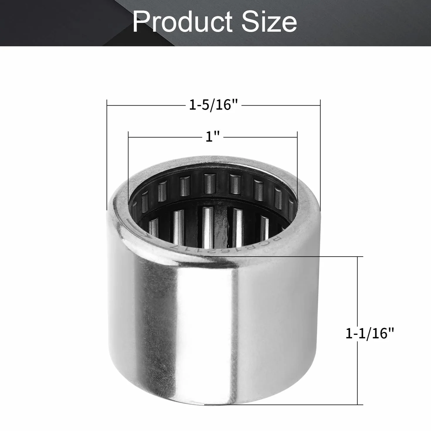 Łożyska igiełkowe jednokierunkowe otwór 1-5/16" średnica zewnętrzna 1-1/16" 1 szt