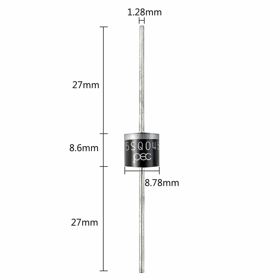 Dioda Schottky 15SQ045 15A 45V diody osiowe 25 sztuk