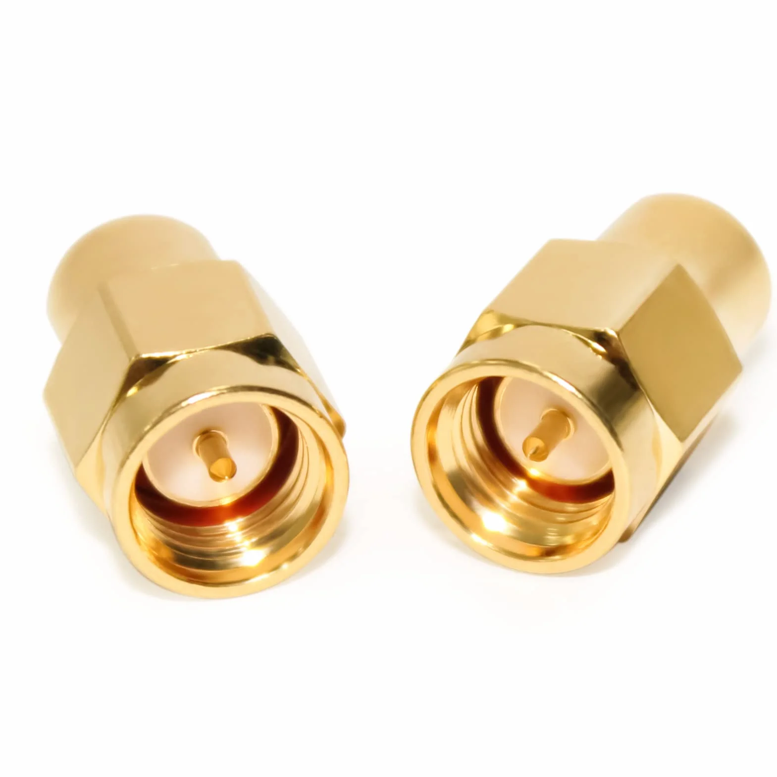 TOJOIN 2 szt. SMA męskie obciążenie/zakończenie RF DC do 18 GHZ koncentryczne terminatory SMA wtyczka ładująca sprzęt testowy RF adapter złącza 50 omów 0,25 W VSWR 1,3 standard MIL-C-39012GB11313