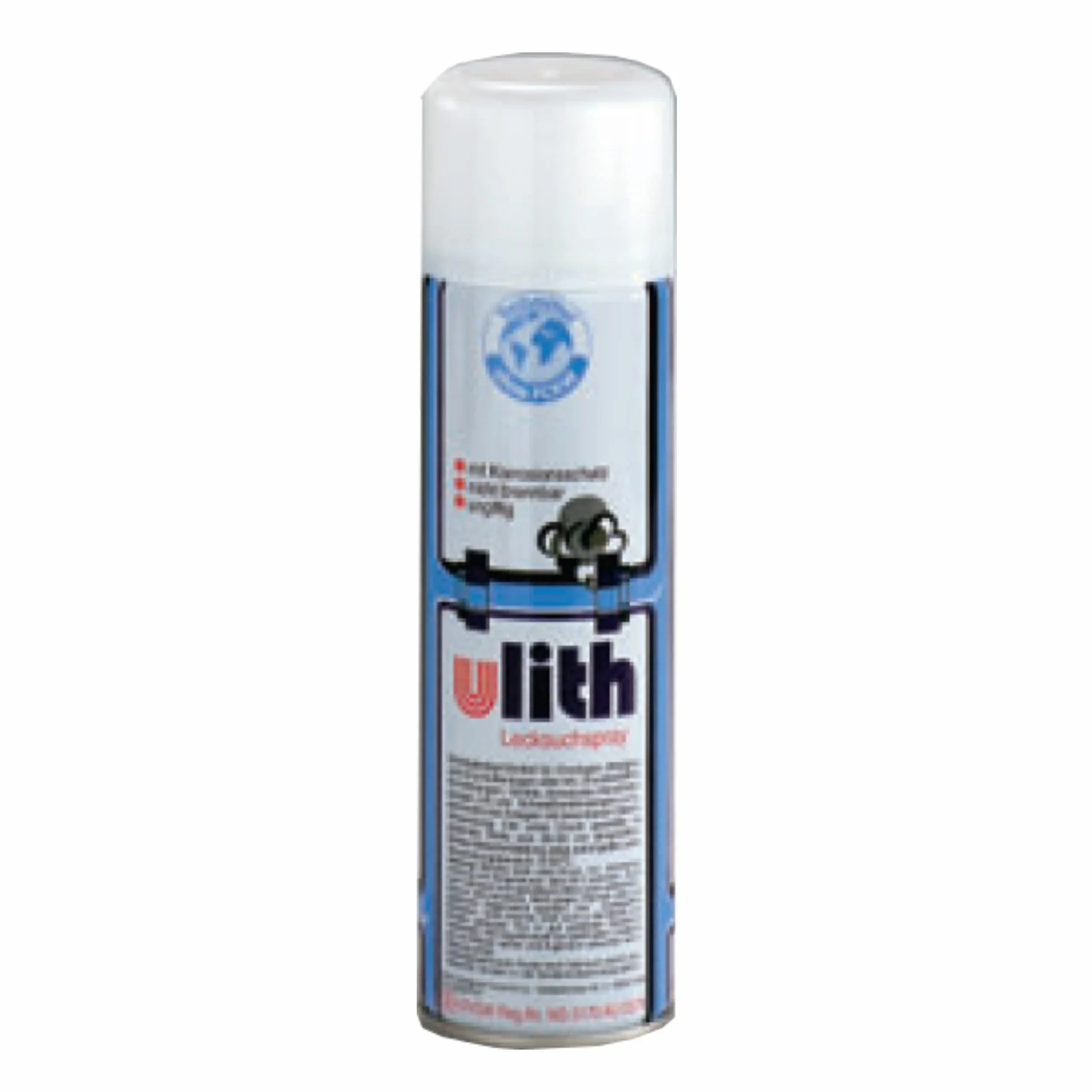 Ulith spray do wykrywania nieszczelności, sprawdzony przez DVGW, 400 ml, do sprawdzania przewodów gazowych i sprężonego powietrza, a także kotłów pod ciśnieniem, rur, zaworów, połączeń śrubowych i