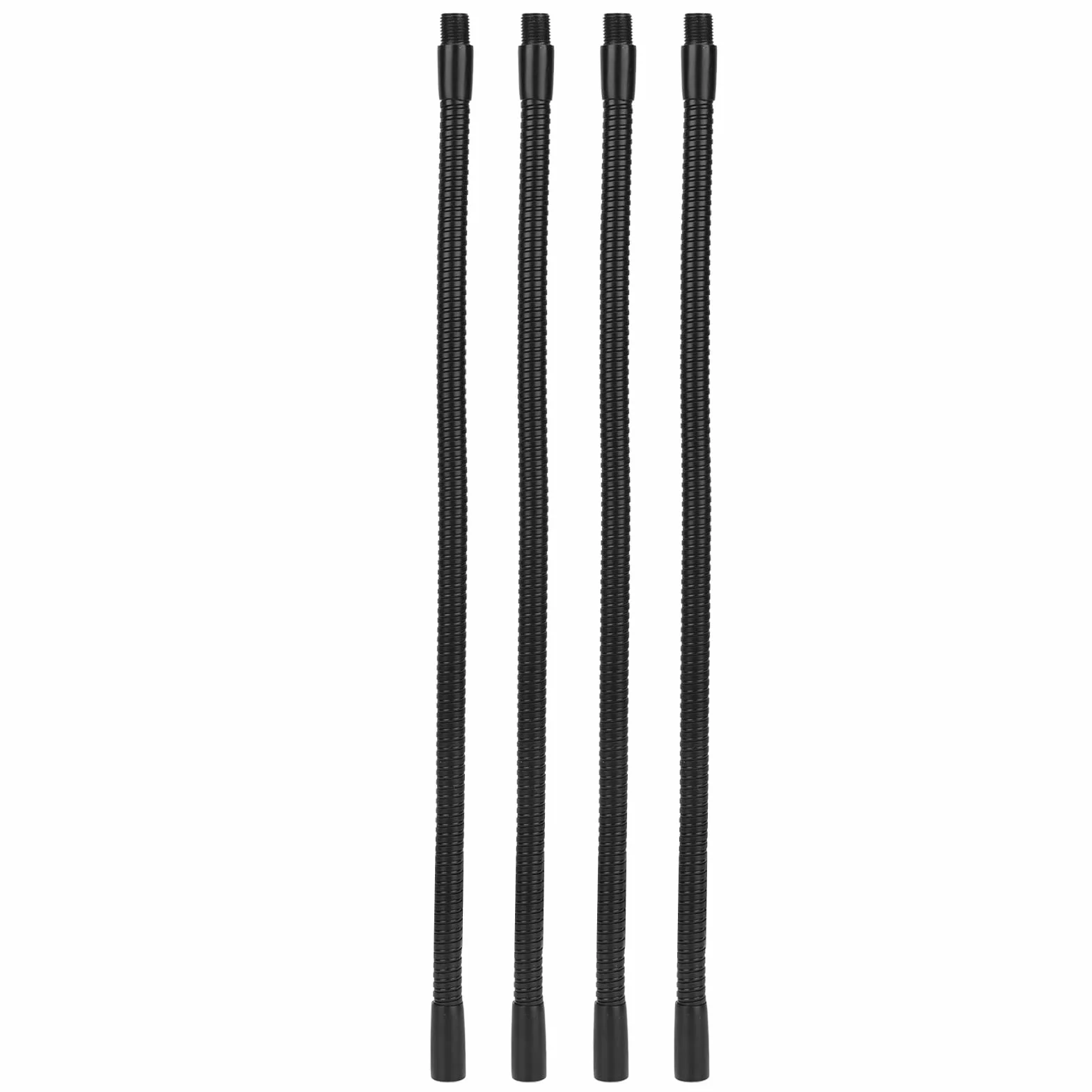 4 szt. Elastyczne ramię Węża Typu gęsia szyja Rura Aluminiowa 10mm Kaliber stół Lampa Biurkowa wąż Oprawy Oświetleniowe (30cm)