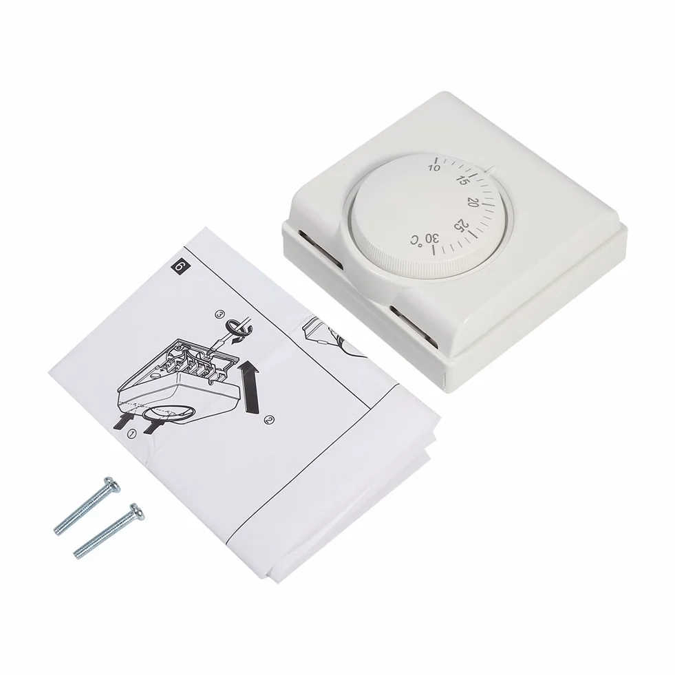 Neywell Termostat Mechaniczny 230V 10-30°C Regulator Temperatury CO