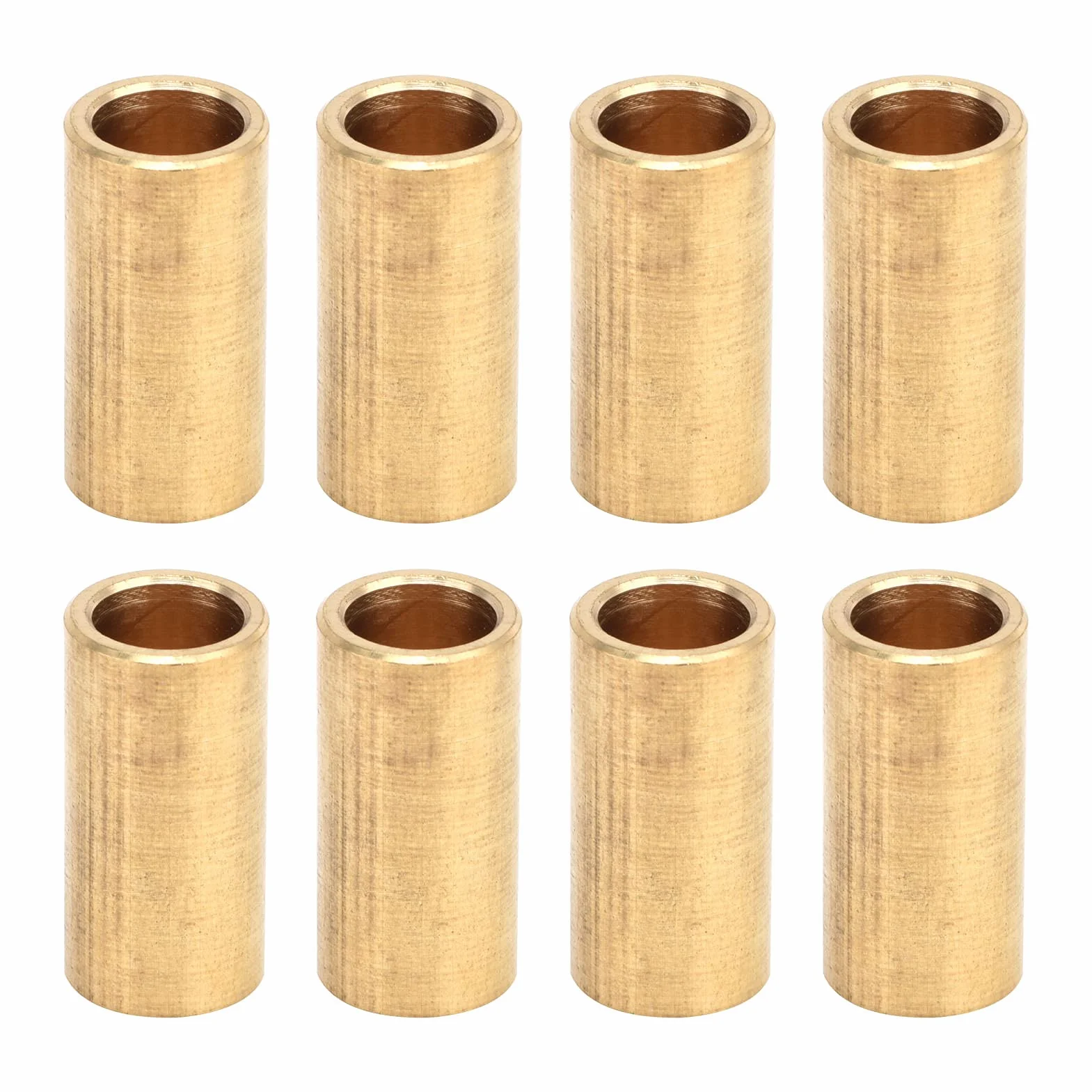 8 sztuk tuleja z brązu odporna na zużycie funkcja miedziana tuleja łożyska ślizgowego 8mm X 11mm X 22mm do sprzętu elektrycznego