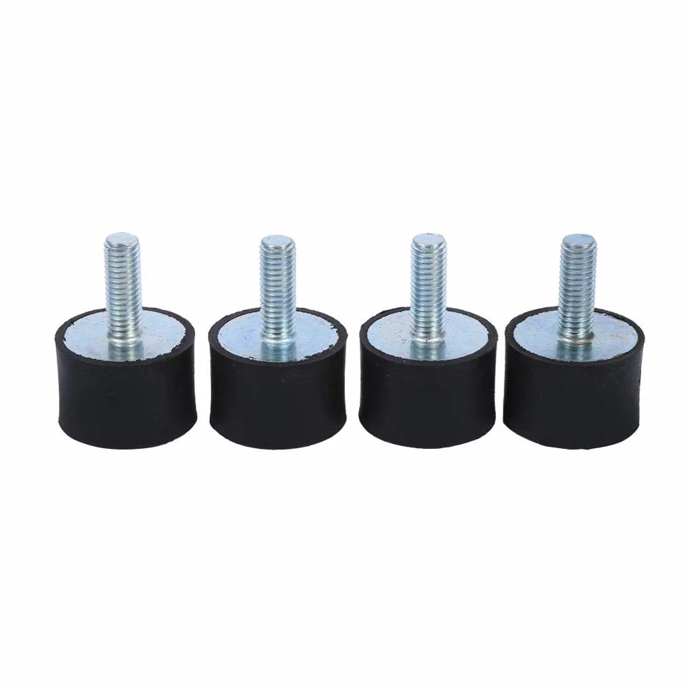 EVGATSAUTO amortyzatory wibracyjne 4 szt. Gumowe Silentblock Bobbins VD30x20 M8x23